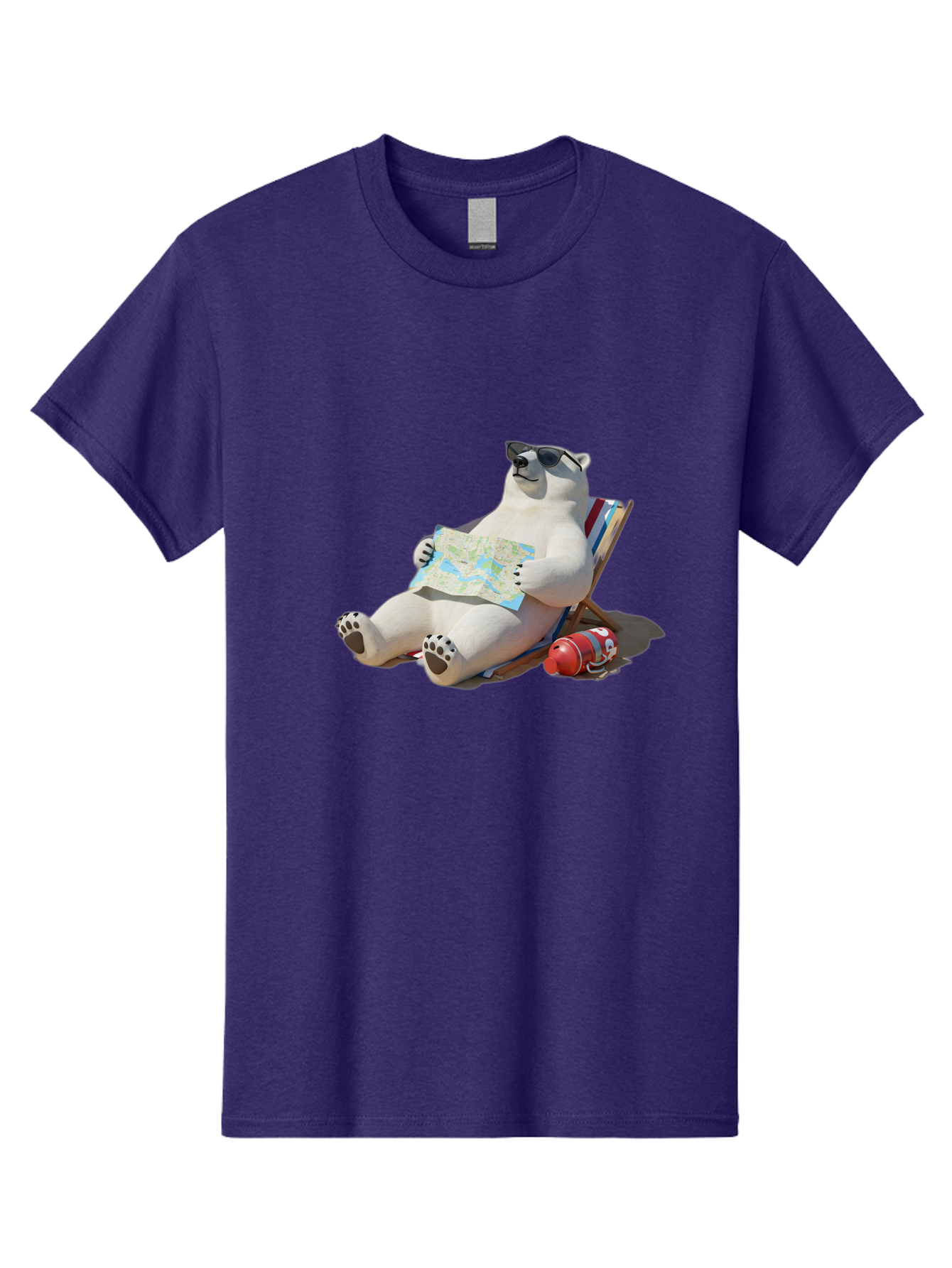 Polar-Bear-13 Men'S Graphic Tee, 100% Cotton, Comfortable Casual Summer Wear, Machine Washable, Vintage Camera, Old Camera, Antique Camera, Black Camera, Classic Photography, Photography Equipment, Nostalgic Device, Film Camera, Camera Art Baf366