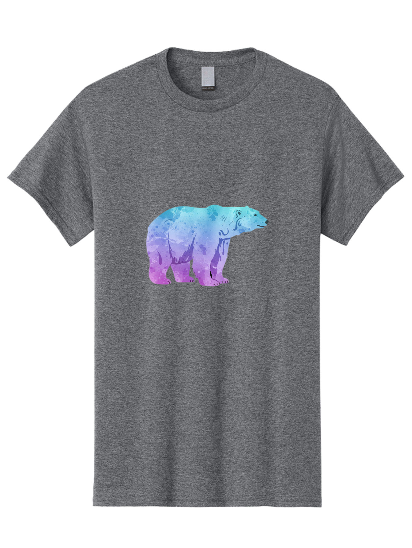 Polar-Bear-14 Men'S Graphic Tee, 100% Cotton, Comfortable Casual Summer Wear, Machine Washable, Vintage Camera, Old Camera, Antique Camera, Black Camera, Classic Photography, Photography Equipment, Nostalgic Device, Film Camera, Camera Art Baf367