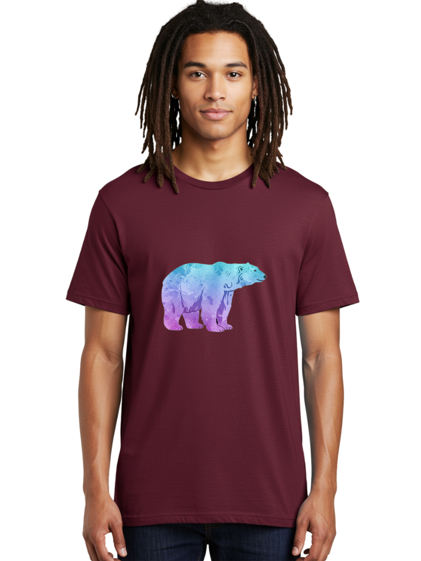 Polar-Bear-14 Men'S Graphic Tee, 100% Cotton, Comfortable Casual Summer Wear, Machine Washable, Vintage Camera, Old Camera, Antique Camera, Black Camera, Classic Photography, Photography Equipment, Nostalgic Device, Film Camera, Camera Art Baf367