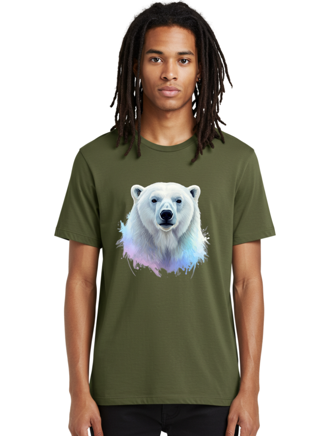Polar-Bear-15 Men'S Graphic Tee, 100% Cotton, Comfortable Casual Summer Wear, Machine Washable, Vintage Camera, Old Camera, Antique Camera, Black Camera, Classic Photography, Photography Equipment, Nostalgic Device, Film Camera, Camera Art Baf368