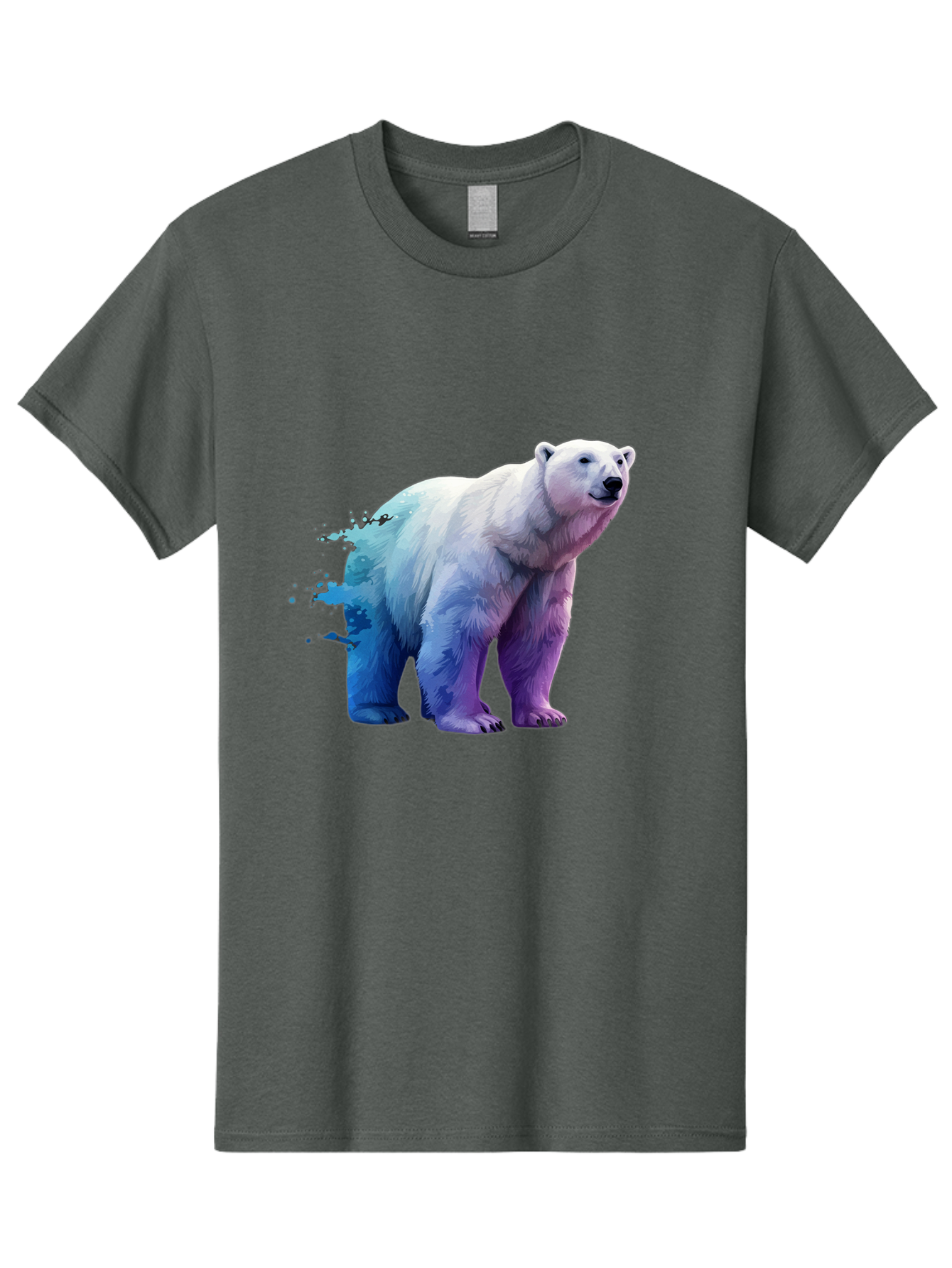 Polar-Bear-17 Men'S Graphic Tee, 100% Cotton, Comfortable Casual Summer Wear, Machine Washable, Vintage Camera, Old Camera, Antique Camera, Black Camera, Classic Photography, Photography Equipment, Nostalgic Device, Film Camera, Camera Art Baf370