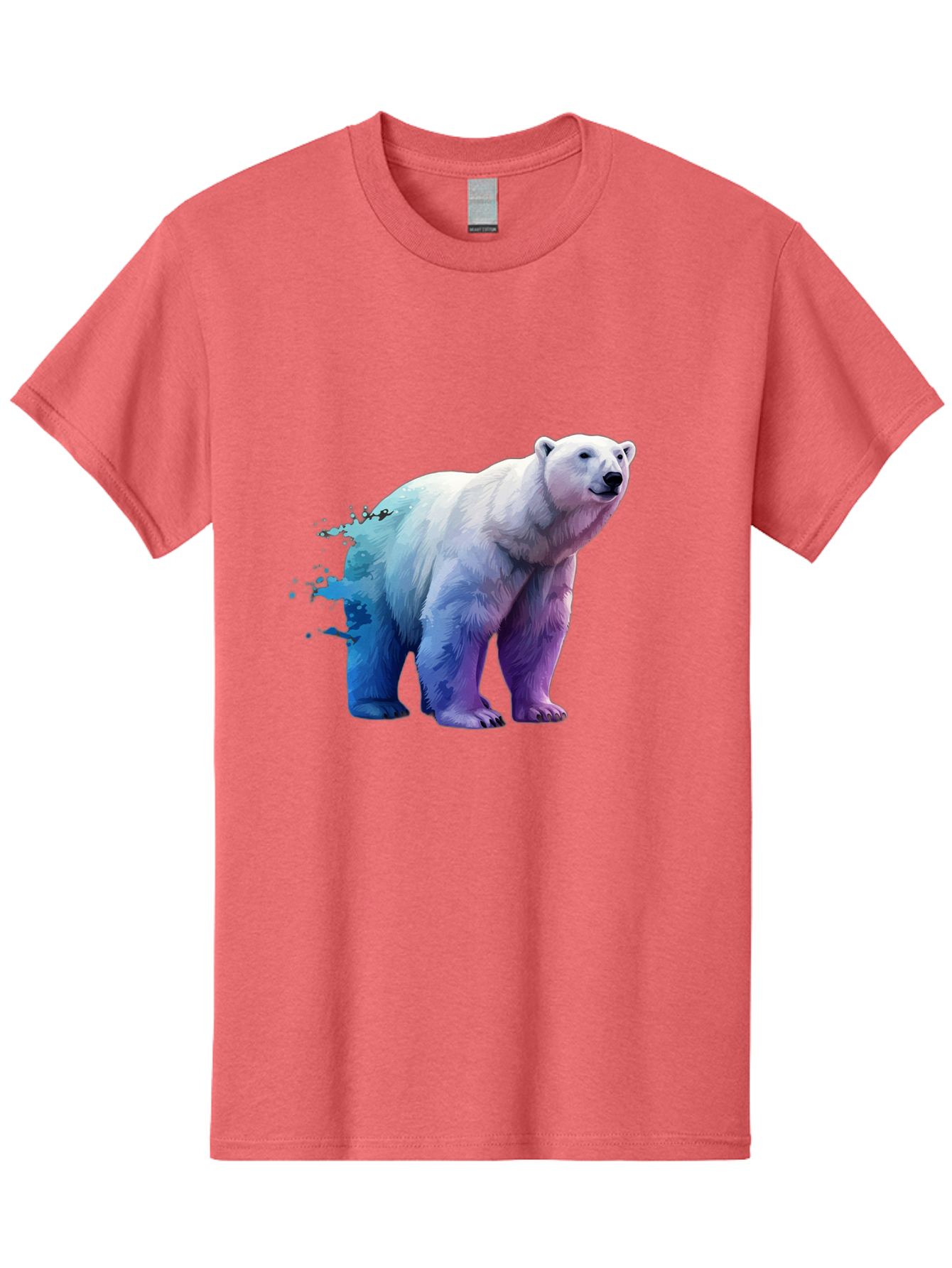 Polar-Bear-17 Men'S Graphic Tee, 100% Cotton, Comfortable Casual Summer Wear, Machine Washable, Vintage Camera, Old Camera, Antique Camera, Black Camera, Classic Photography, Photography Equipment, Nostalgic Device, Film Camera, Camera Art Baf370