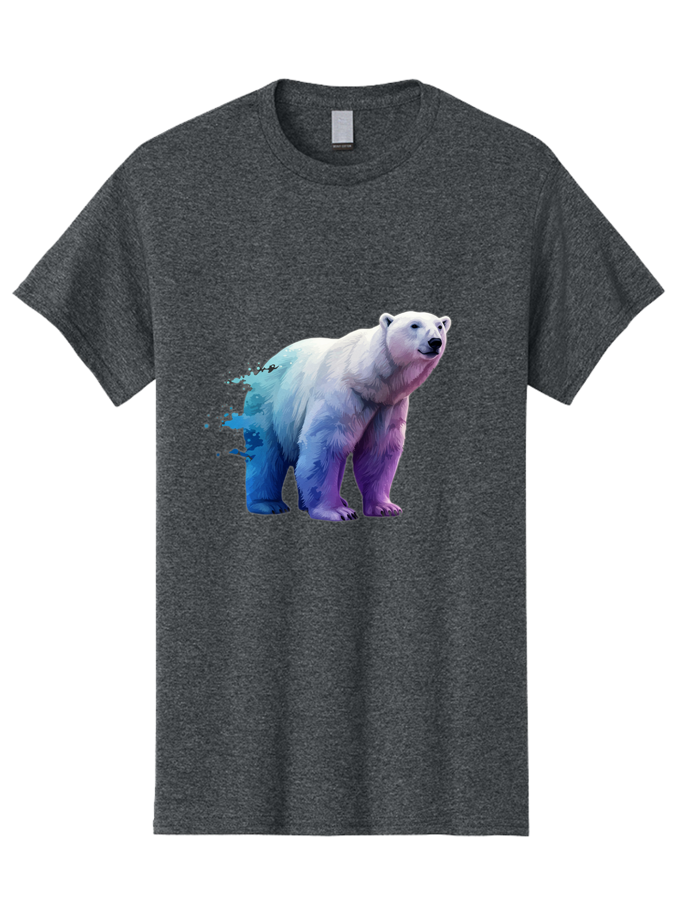 Polar-Bear-17 Men'S Graphic Tee, 100% Cotton, Comfortable Casual Summer Wear, Machine Washable, Vintage Camera, Old Camera, Antique Camera, Black Camera, Classic Photography, Photography Equipment, Nostalgic Device, Film Camera, Camera Art Baf370