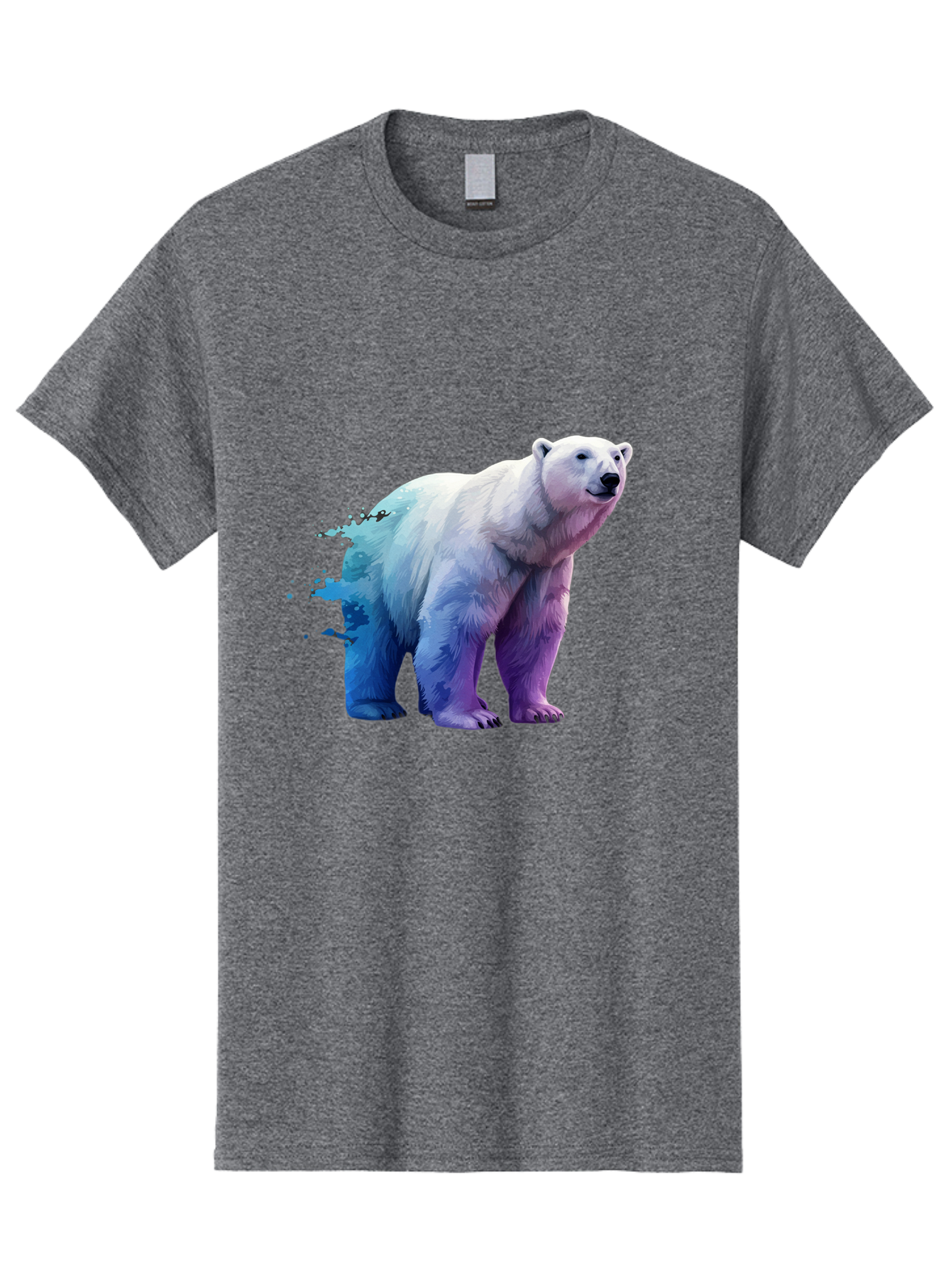 Polar-Bear-17 Men'S Graphic Tee, 100% Cotton, Comfortable Casual Summer Wear, Machine Washable, Vintage Camera, Old Camera, Antique Camera, Black Camera, Classic Photography, Photography Equipment, Nostalgic Device, Film Camera, Camera Art Baf370