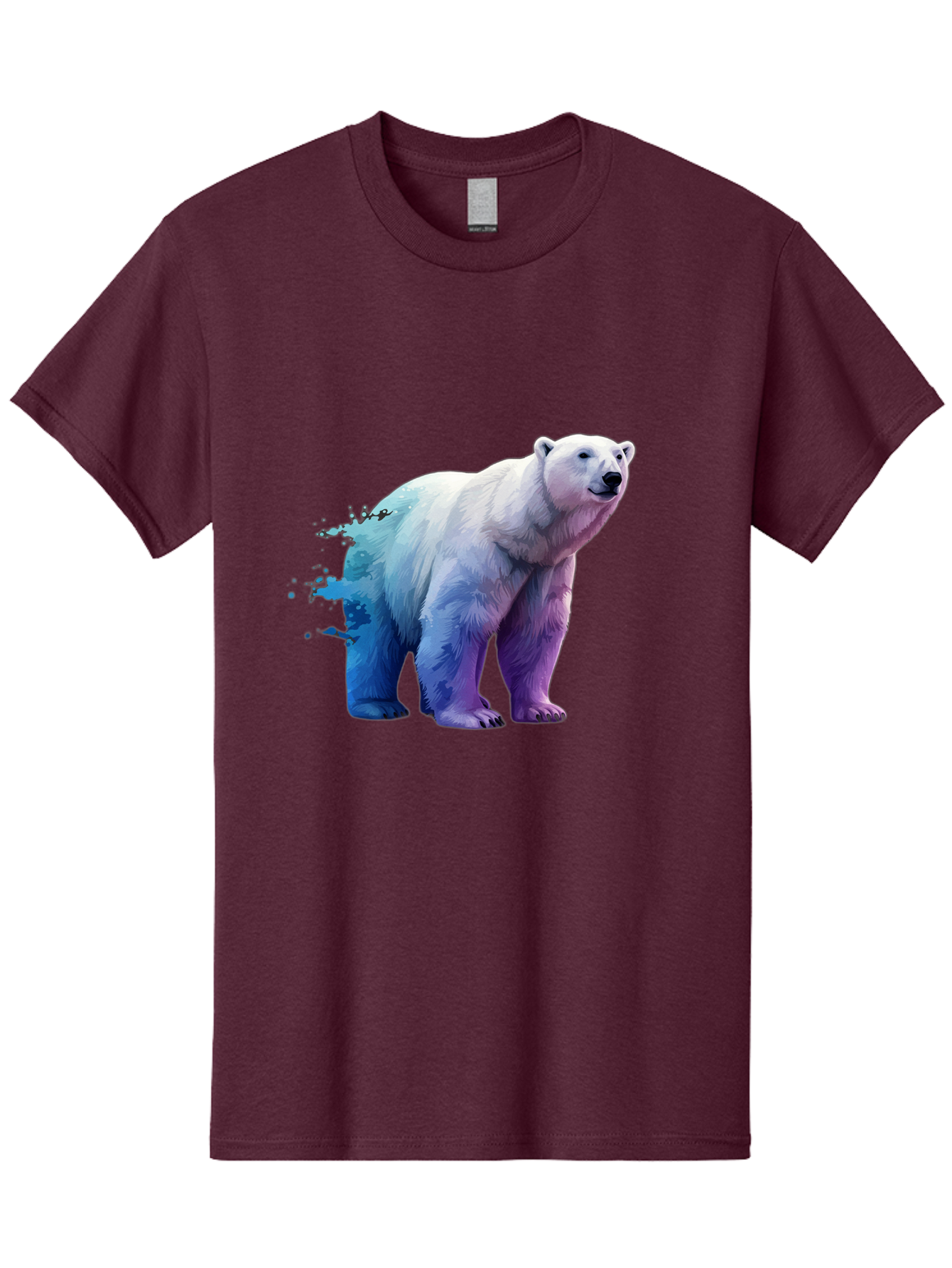 Polar-Bear-17 Men'S Graphic Tee, 100% Cotton, Comfortable Casual Summer Wear, Machine Washable, Vintage Camera, Old Camera, Antique Camera, Black Camera, Classic Photography, Photography Equipment, Nostalgic Device, Film Camera, Camera Art Baf370