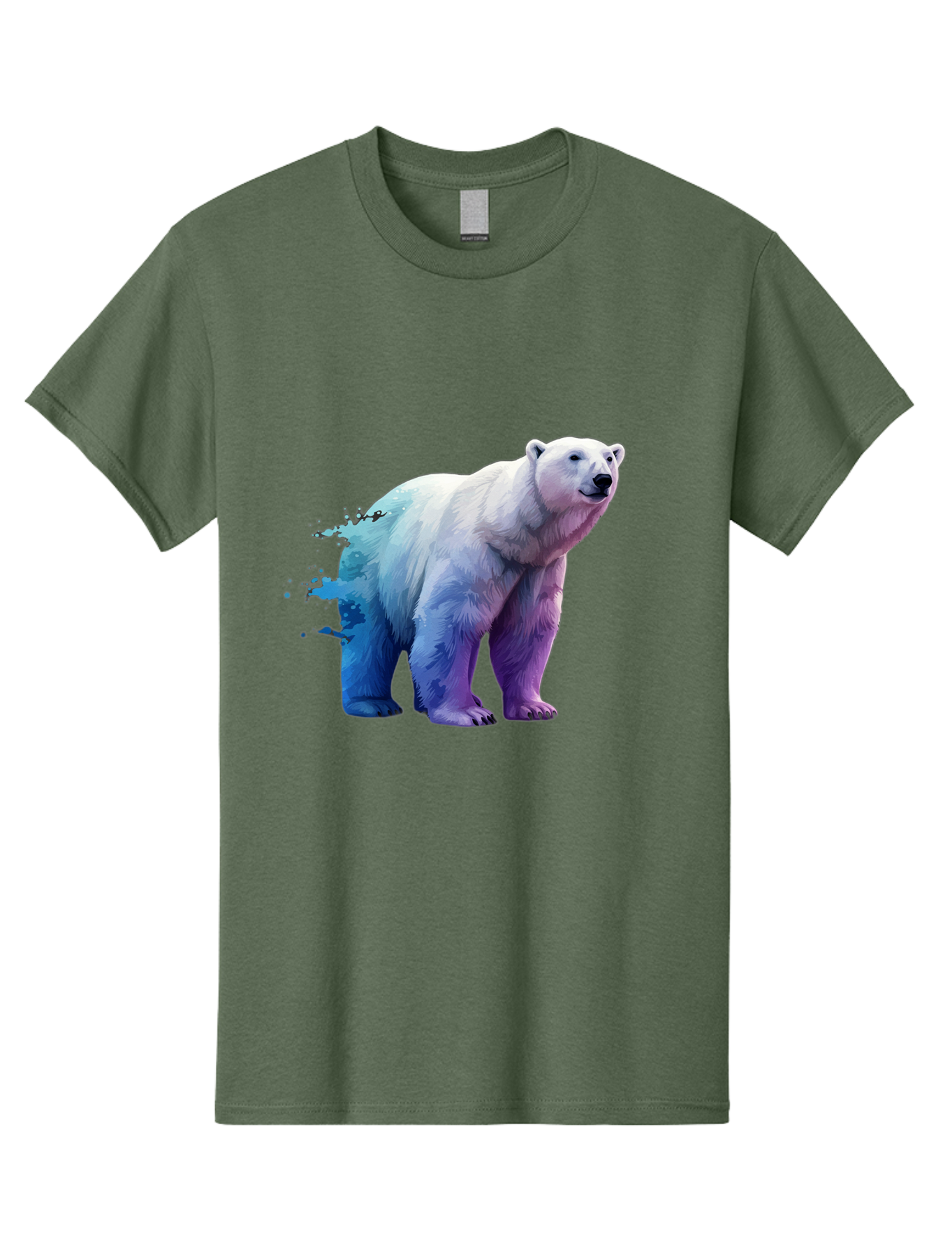 Polar-Bear-17 Men'S Graphic Tee, 100% Cotton, Comfortable Casual Summer Wear, Machine Washable, Vintage Camera, Old Camera, Antique Camera, Black Camera, Classic Photography, Photography Equipment, Nostalgic Device, Film Camera, Camera Art Baf370