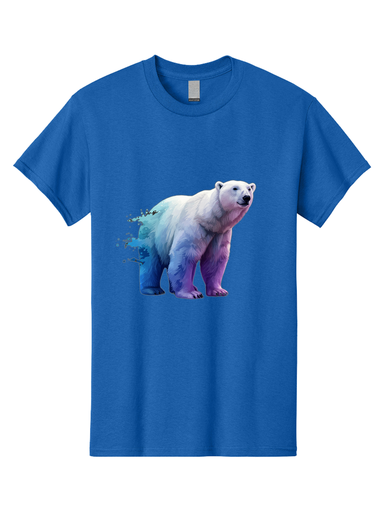 Polar-Bear-17 Men'S Graphic Tee, 100% Cotton, Comfortable Casual Summer Wear, Machine Washable, Vintage Camera, Old Camera, Antique Camera, Black Camera, Classic Photography, Photography Equipment, Nostalgic Device, Film Camera, Camera Art Baf370