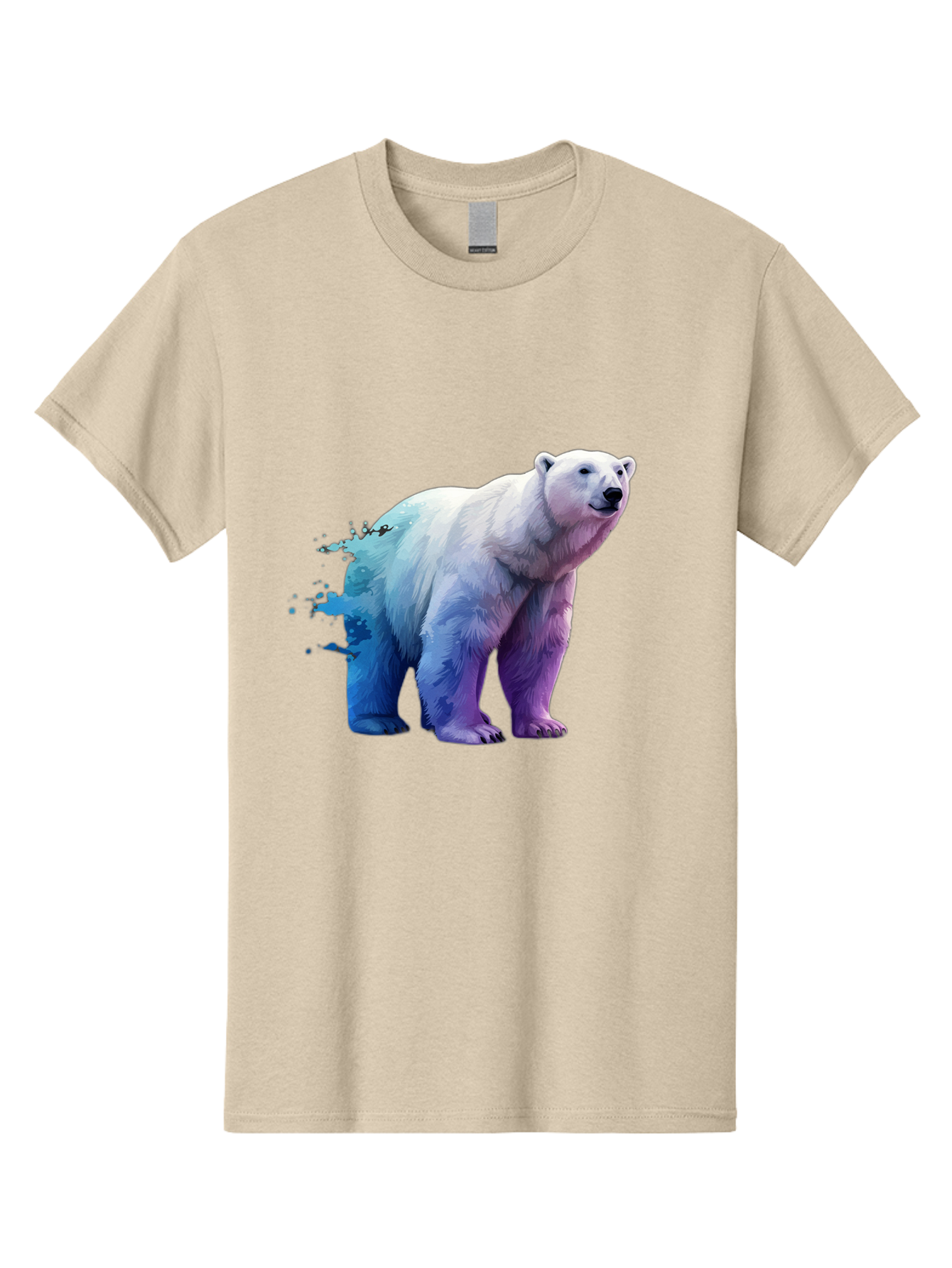 Polar-Bear-17 Men'S Graphic Tee, 100% Cotton, Comfortable Casual Summer Wear, Machine Washable, Vintage Camera, Old Camera, Antique Camera, Black Camera, Classic Photography, Photography Equipment, Nostalgic Device, Film Camera, Camera Art Baf370