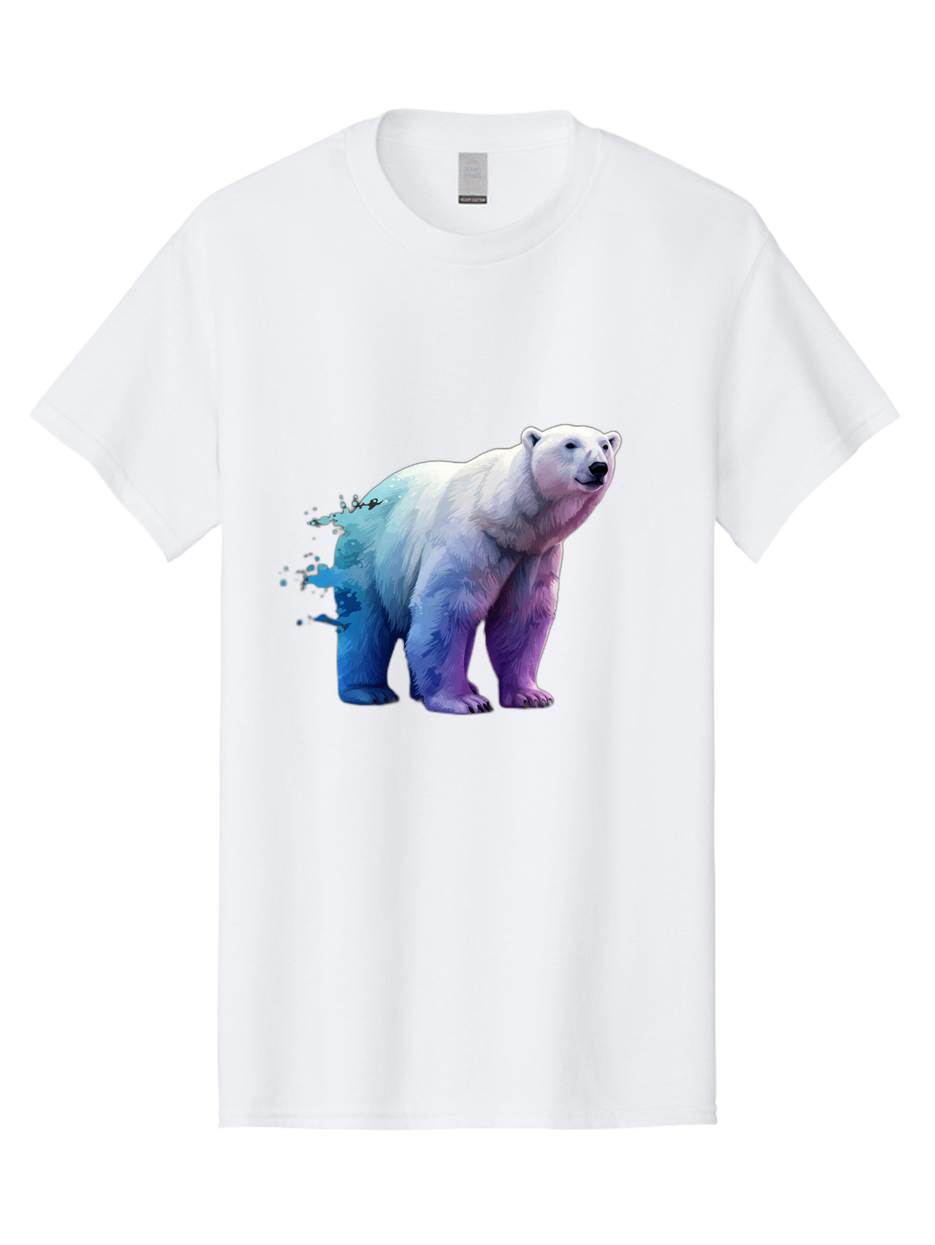 Polar-Bear-17 Men'S Graphic Tee, 100% Cotton, Comfortable Casual Summer Wear, Machine Washable, Vintage Camera, Old Camera, Antique Camera, Black Camera, Classic Photography, Photography Equipment, Nostalgic Device, Film Camera, Camera Art Baf370