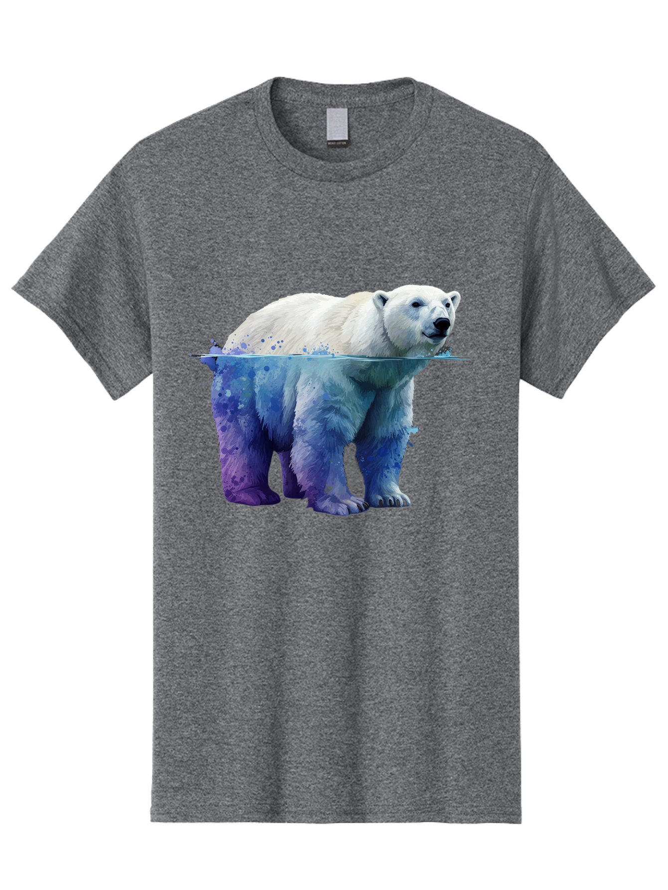 Polar-Bear-18 Men'S Graphic Tee, 100% Cotton, Comfortable Casual Summer Wear, Machine Washable, Vintage Camera, Old Camera, Antique Camera, Black Camera, Classic Photography, Photography Equipment, Nostalgic Device, Film Camera, Camera Art Baf371
