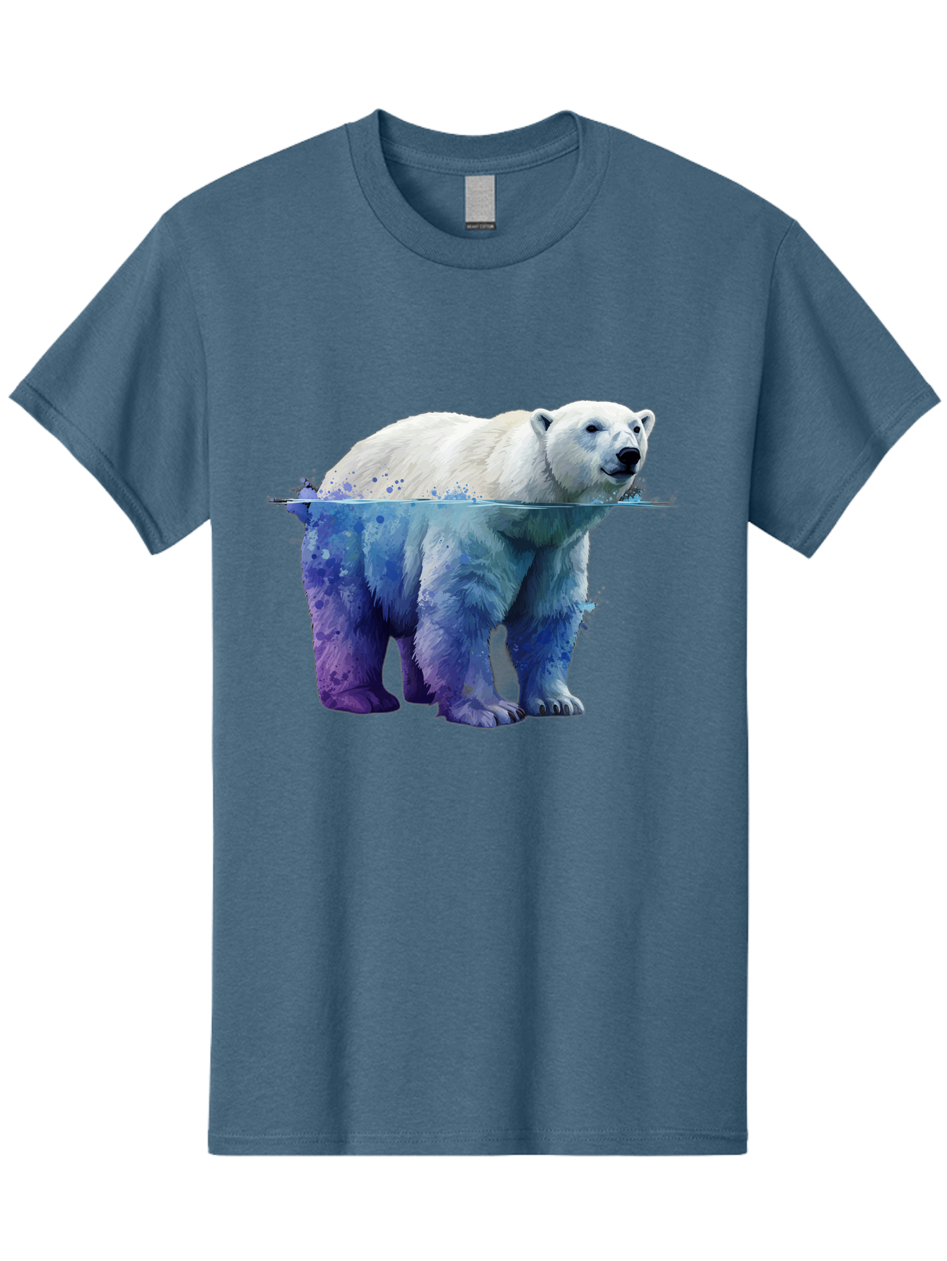 Polar-Bear-18 Men'S Graphic Tee, 100% Cotton, Comfortable Casual Summer Wear, Machine Washable, Vintage Camera, Old Camera, Antique Camera, Black Camera, Classic Photography, Photography Equipment, Nostalgic Device, Film Camera, Camera Art Baf371