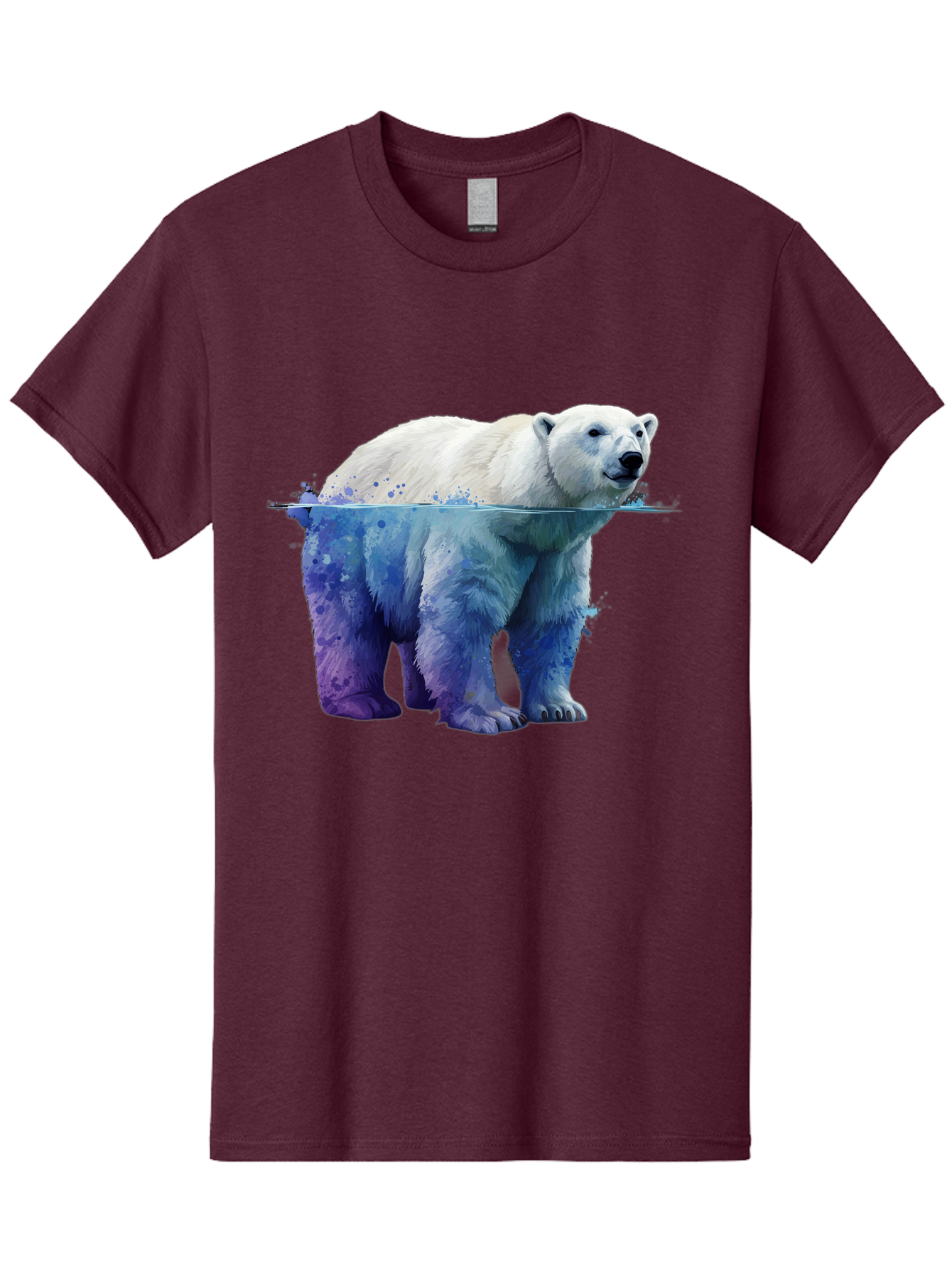 Polar-Bear-18 Men'S Graphic Tee, 100% Cotton, Comfortable Casual Summer Wear, Machine Washable, Vintage Camera, Old Camera, Antique Camera, Black Camera, Classic Photography, Photography Equipment, Nostalgic Device, Film Camera, Camera Art Baf371