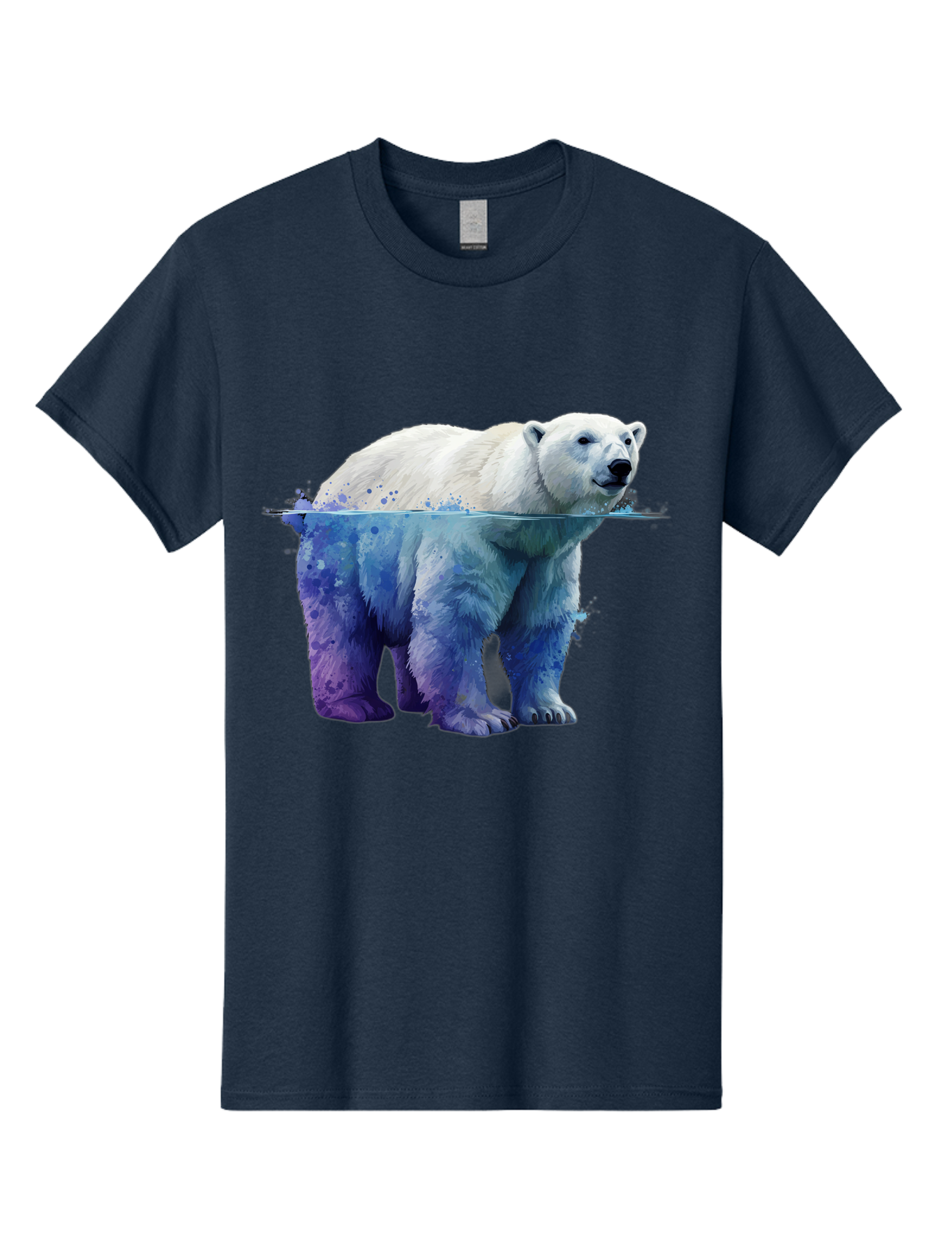 Polar-Bear-18 Men'S Graphic Tee, 100% Cotton, Comfortable Casual Summer Wear, Machine Washable, Vintage Camera, Old Camera, Antique Camera, Black Camera, Classic Photography, Photography Equipment, Nostalgic Device, Film Camera, Camera Art Baf371