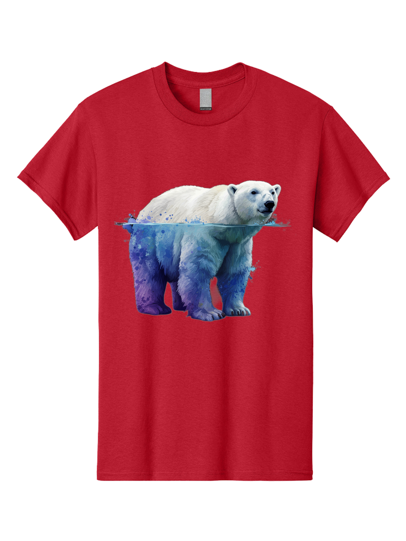 Polar-Bear-18 Men'S Graphic Tee, 100% Cotton, Comfortable Casual Summer Wear, Machine Washable, Vintage Camera, Old Camera, Antique Camera, Black Camera, Classic Photography, Photography Equipment, Nostalgic Device, Film Camera, Camera Art Baf371