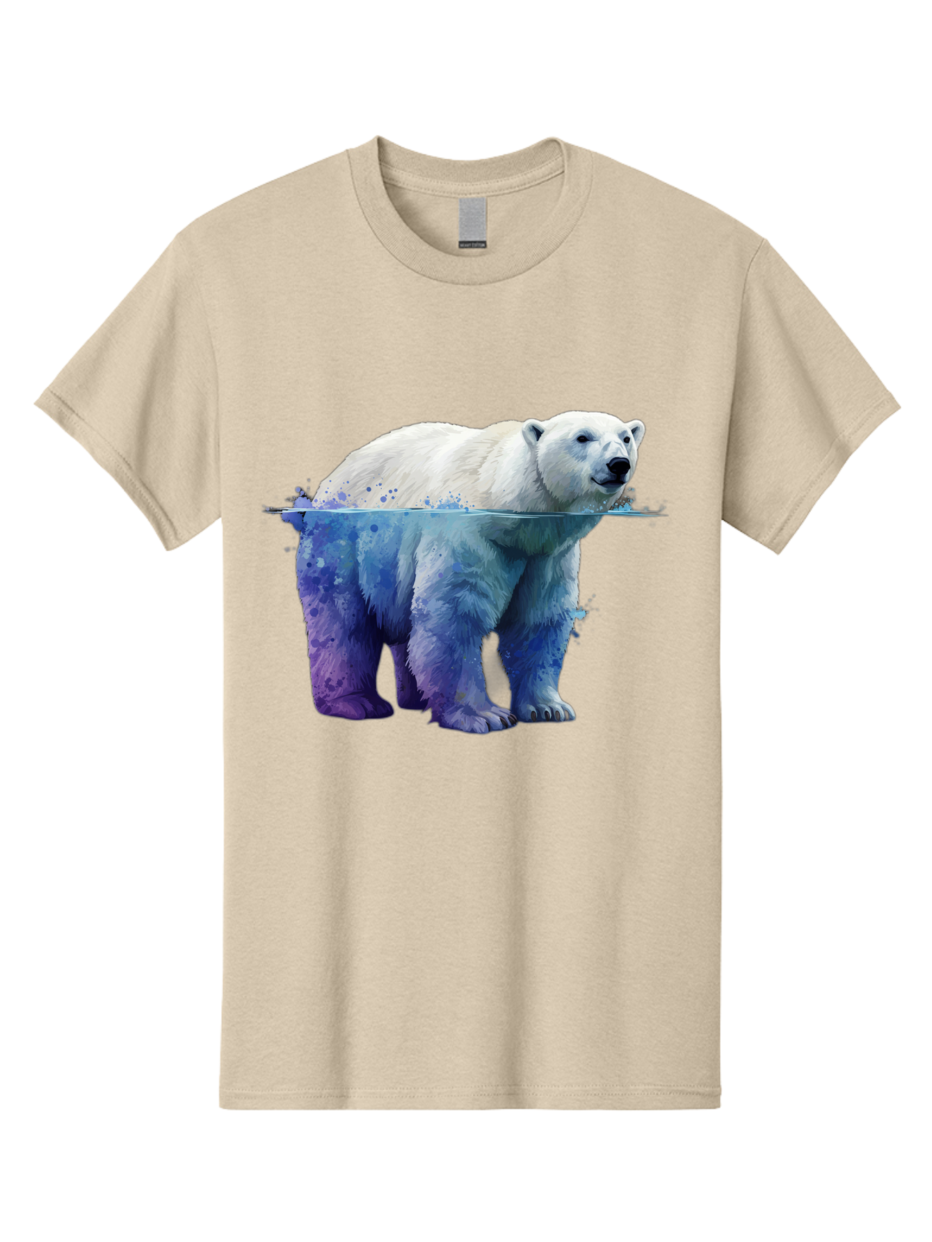 Polar-Bear-18 Men'S Graphic Tee, 100% Cotton, Comfortable Casual Summer Wear, Machine Washable, Vintage Camera, Old Camera, Antique Camera, Black Camera, Classic Photography, Photography Equipment, Nostalgic Device, Film Camera, Camera Art Baf371