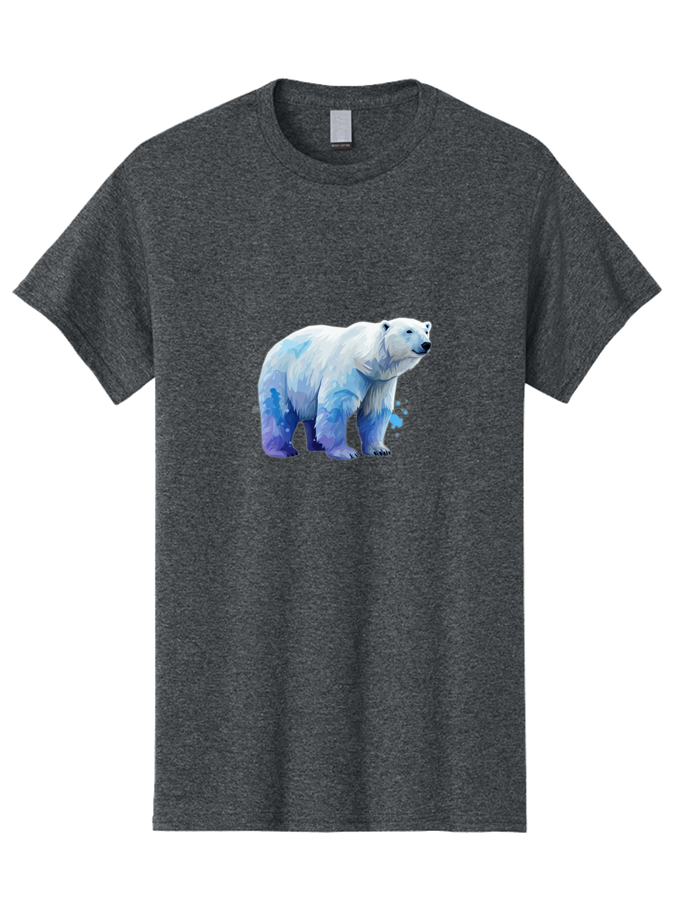 Polar-Bear-19 Men'S Graphic Tee, 100% Cotton, Comfortable Casual Summer Wear, Machine Washable, Vintage Camera, Old Camera, Antique Camera, Black Camera, Classic Photography, Photography Equipment, Nostalgic Device, Film Camera, Camera Art Baf372