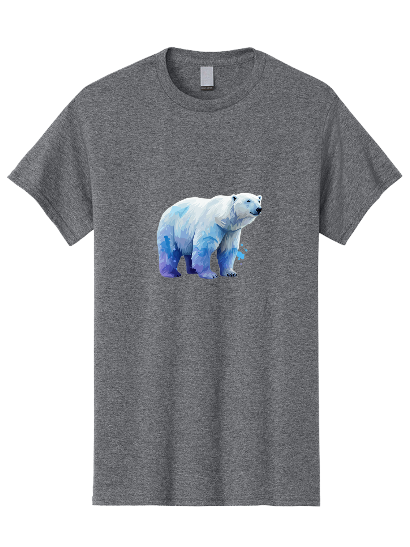 Polar-Bear-19 Men'S Graphic Tee, 100% Cotton, Comfortable Casual Summer Wear, Machine Washable, Vintage Camera, Old Camera, Antique Camera, Black Camera, Classic Photography, Photography Equipment, Nostalgic Device, Film Camera, Camera Art Baf372