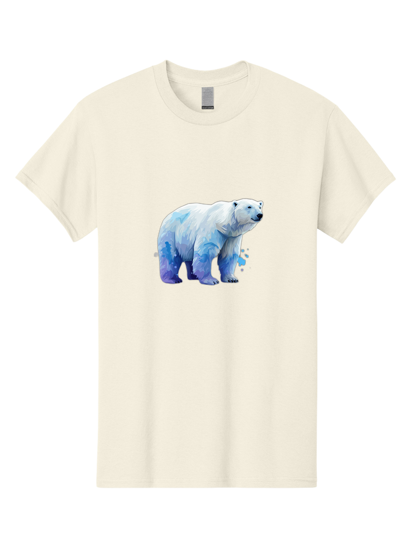 Polar-Bear-19 Men'S Graphic Tee, 100% Cotton, Comfortable Casual Summer Wear, Machine Washable, Vintage Camera, Old Camera, Antique Camera, Black Camera, Classic Photography, Photography Equipment, Nostalgic Device, Film Camera, Camera Art Baf372