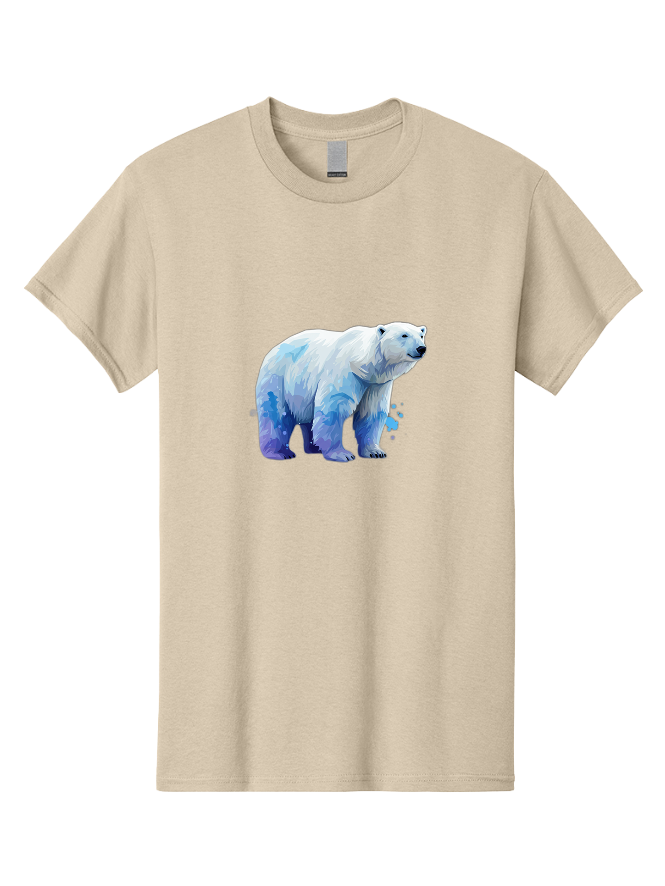 Polar-Bear-19 Men'S Graphic Tee, 100% Cotton, Comfortable Casual Summer Wear, Machine Washable, Vintage Camera, Old Camera, Antique Camera, Black Camera, Classic Photography, Photography Equipment, Nostalgic Device, Film Camera, Camera Art Baf372