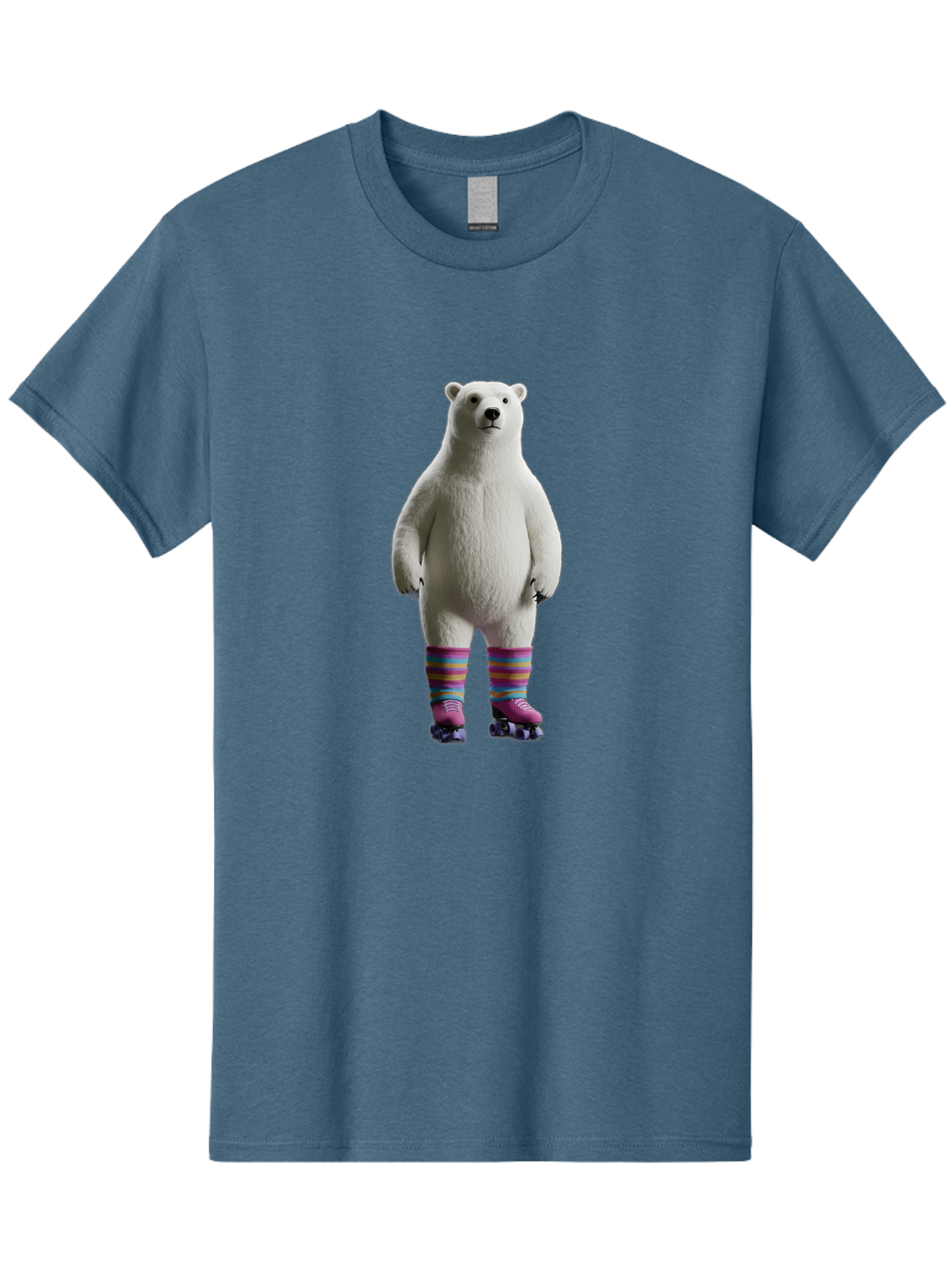 Polar-Bear-2 Men'S Graphic Tee, 100% Cotton, Comfortable Casual Summer Wear, Machine Washable, Vintage Camera, Old Camera, Antique Camera, Black Camera, Classic Photography, Photography Equipment, Nostalgic Device, Film Camera, Camera Art Baf373