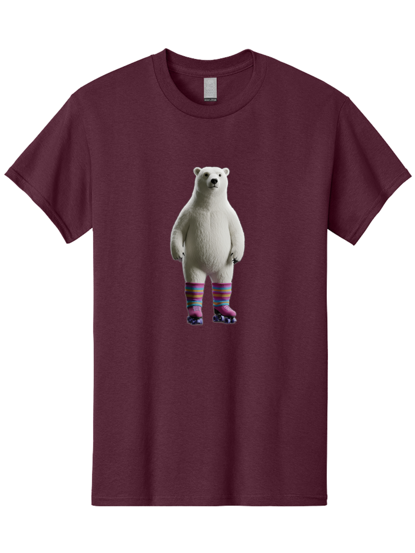 Polar-Bear-2 Men'S Graphic Tee, 100% Cotton, Comfortable Casual Summer Wear, Machine Washable, Vintage Camera, Old Camera, Antique Camera, Black Camera, Classic Photography, Photography Equipment, Nostalgic Device, Film Camera, Camera Art Baf373
