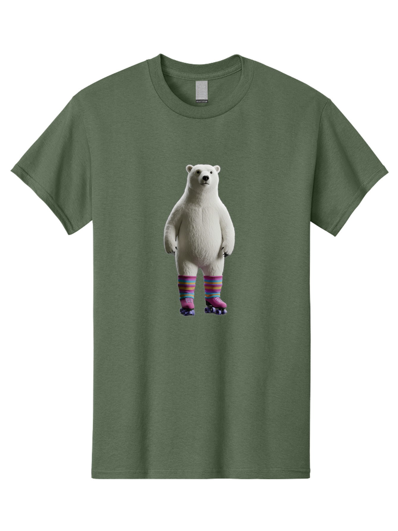 Polar-Bear-2 Men'S Graphic Tee, 100% Cotton, Comfortable Casual Summer Wear, Machine Washable, Vintage Camera, Old Camera, Antique Camera, Black Camera, Classic Photography, Photography Equipment, Nostalgic Device, Film Camera, Camera Art Baf373