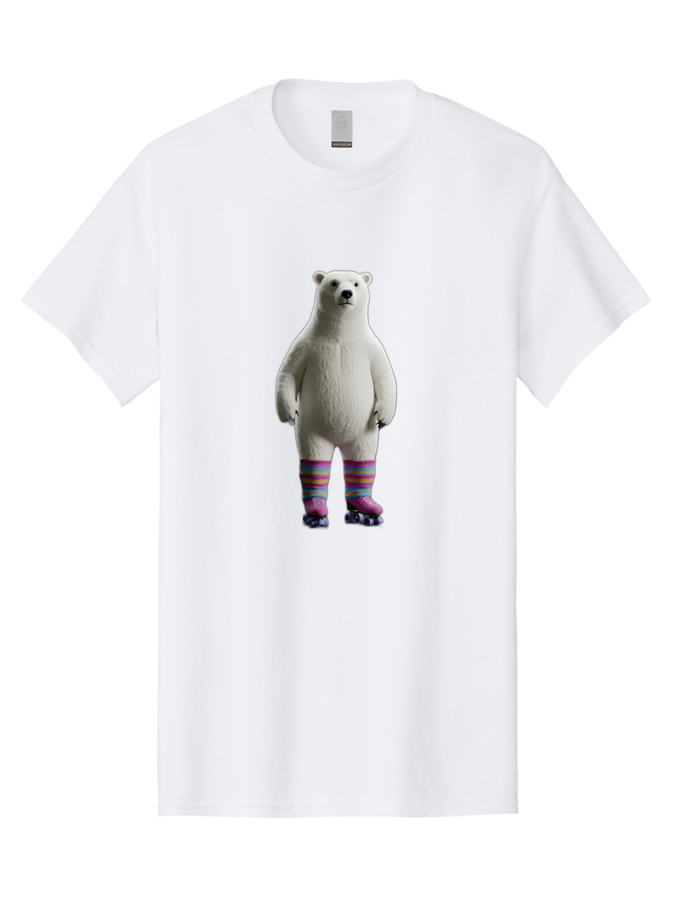 Polar-Bear-2 Men'S Graphic Tee, 100% Cotton, Comfortable Casual Summer Wear, Machine Washable, Vintage Camera, Old Camera, Antique Camera, Black Camera, Classic Photography, Photography Equipment, Nostalgic Device, Film Camera, Camera Art Baf373