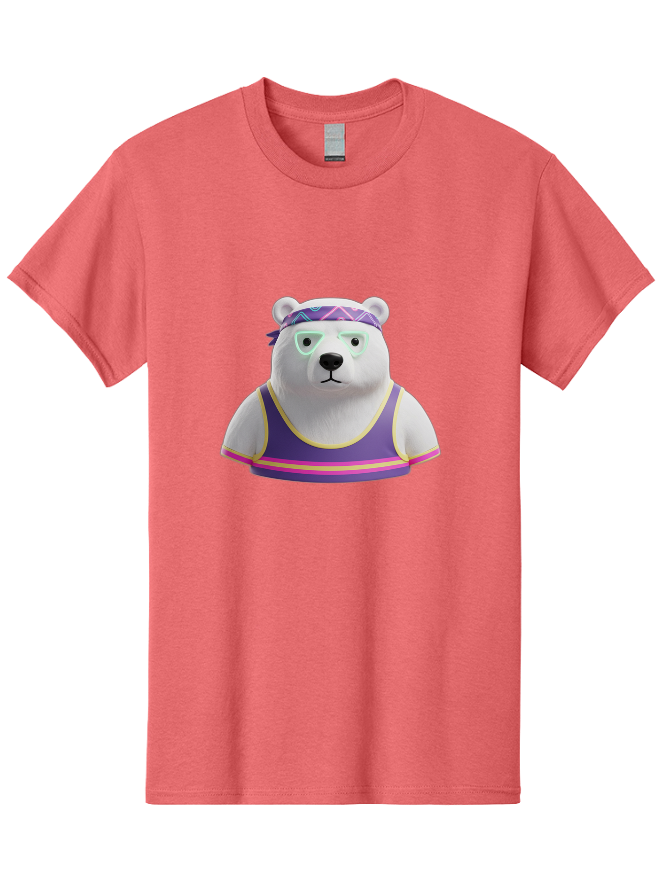 Polar-Bear-3 Men'S Graphic Tee, 100% Cotton, Comfortable Casual Summer Wear, Machine Washable, Vintage Camera, Old Camera, Antique Camera, Black Camera, Classic Photography, Photography Equipment, Nostalgic Device, Film Camera, Camera Art Baf375