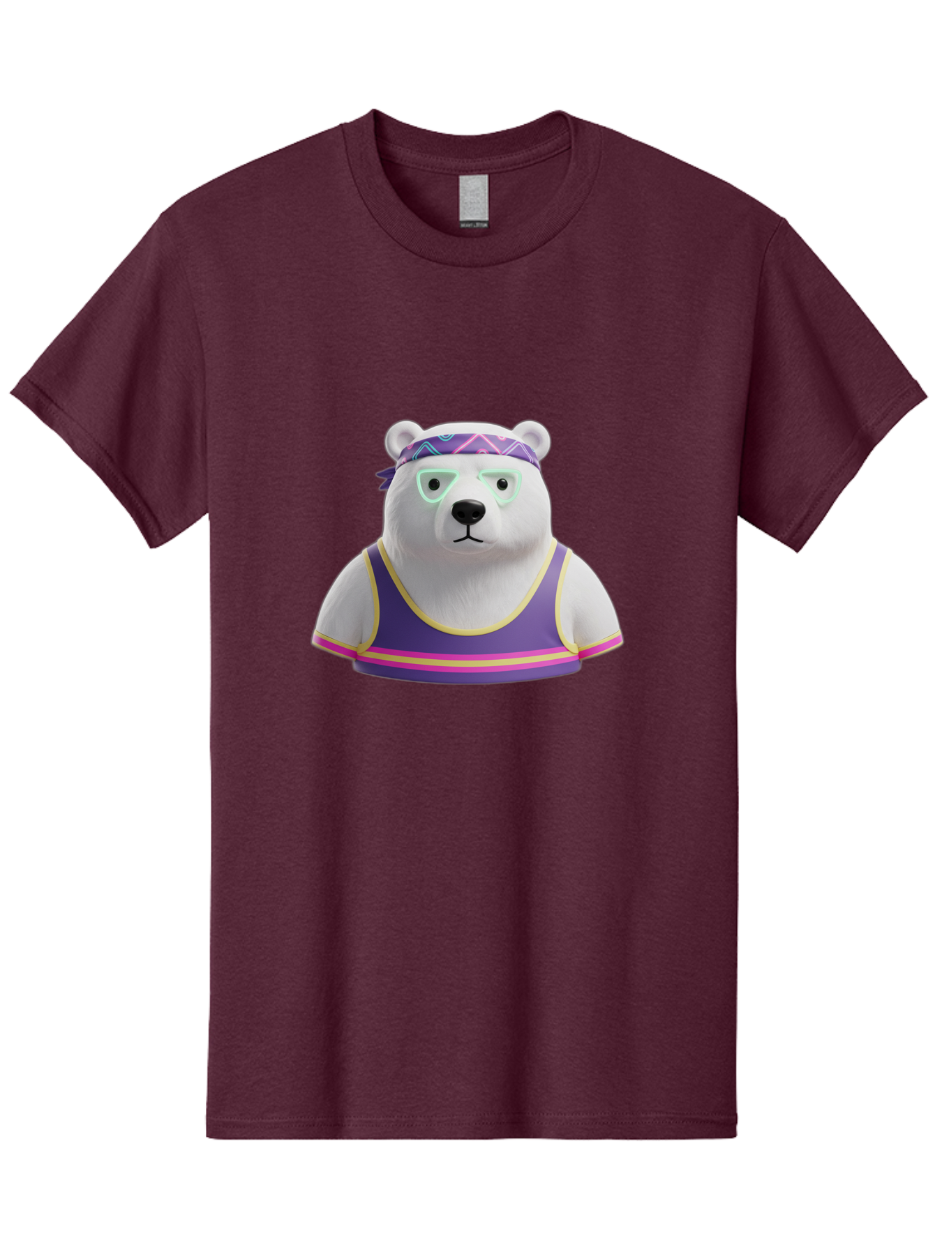 Polar-Bear-3 Men'S Graphic Tee, 100% Cotton, Comfortable Casual Summer Wear, Machine Washable, Vintage Camera, Old Camera, Antique Camera, Black Camera, Classic Photography, Photography Equipment, Nostalgic Device, Film Camera, Camera Art Baf375