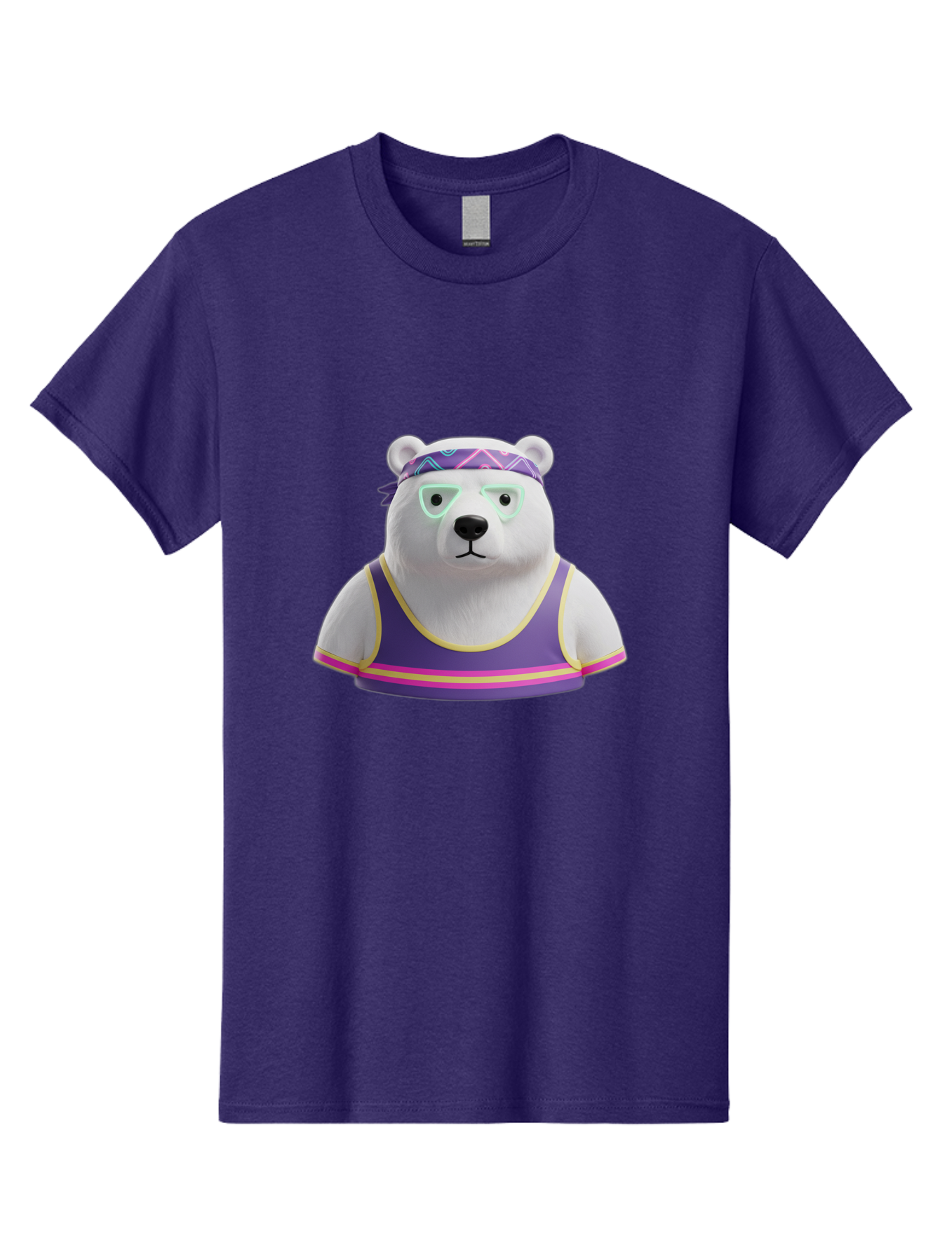 Polar-Bear-3 Men'S Graphic Tee, 100% Cotton, Comfortable Casual Summer Wear, Machine Washable, Vintage Camera, Old Camera, Antique Camera, Black Camera, Classic Photography, Photography Equipment, Nostalgic Device, Film Camera, Camera Art Baf375