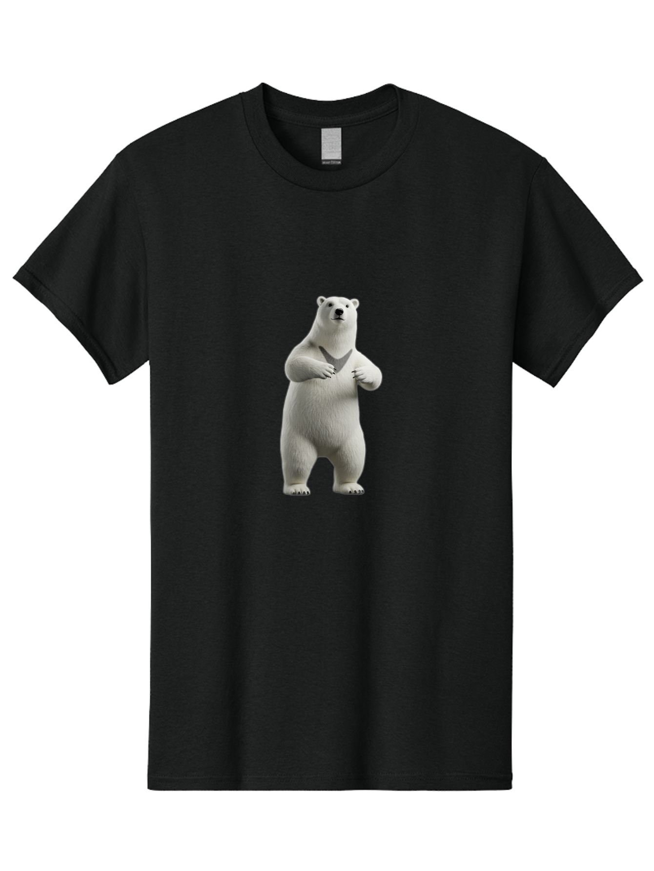 Polar-Bear-6 Men'S Graphic Tee, 100% Cotton, Comfortable Casual Summer Wear, Machine Washable, Vintage Camera, Old Camera, Antique Camera, Black Camera, Classic Photography, Photography Equipment, Nostalgic Device, Film Camera, Camera Art Baf378