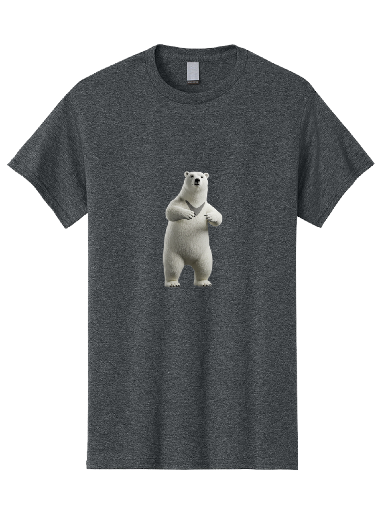 Polar-Bear-6 Men'S Graphic Tee, 100% Cotton, Comfortable Casual Summer Wear, Machine Washable, Vintage Camera, Old Camera, Antique Camera, Black Camera, Classic Photography, Photography Equipment, Nostalgic Device, Film Camera, Camera Art Baf378