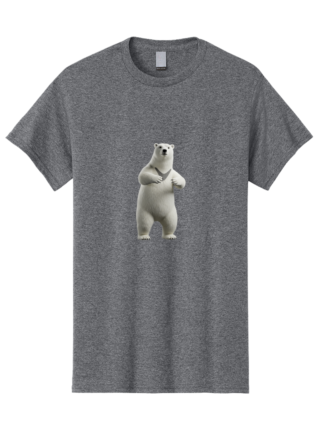 Polar-Bear-6 Men'S Graphic Tee, 100% Cotton, Comfortable Casual Summer Wear, Machine Washable, Vintage Camera, Old Camera, Antique Camera, Black Camera, Classic Photography, Photography Equipment, Nostalgic Device, Film Camera, Camera Art Baf378