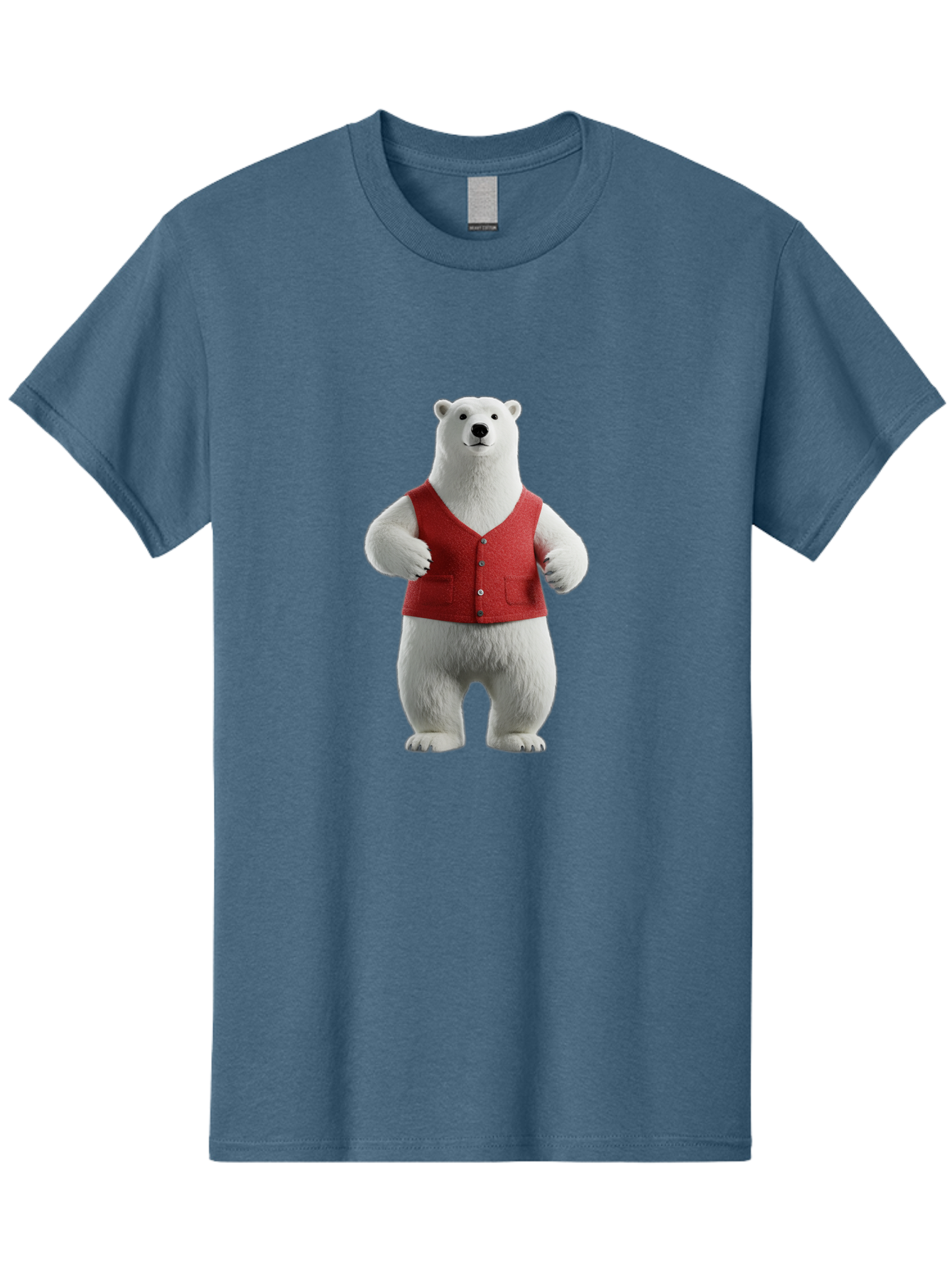 Polar-Bear-7 Men'S Graphic Tee, 100% Cotton, Comfortable Casual Summer Wear, Machine Washable, Vintage Camera, Old Camera, Antique Camera, Black Camera, Classic Photography, Photography Equipment, Nostalgic Device, Film Camera, Camera Art Baf379