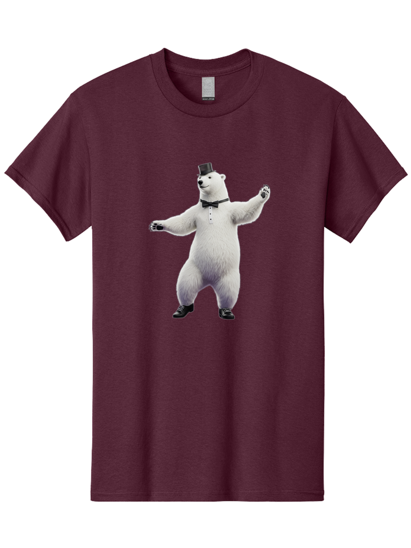 Polar-Bear-9 Men'S Graphic Tee, 100% Cotton, Comfortable Casual Summer Wear, Machine Washable, Vintage Camera, Old Camera, Antique Camera, Black Camera, Classic Photography, Photography Equipment, Nostalgic Device, Film Camera, Camera Art Baf381