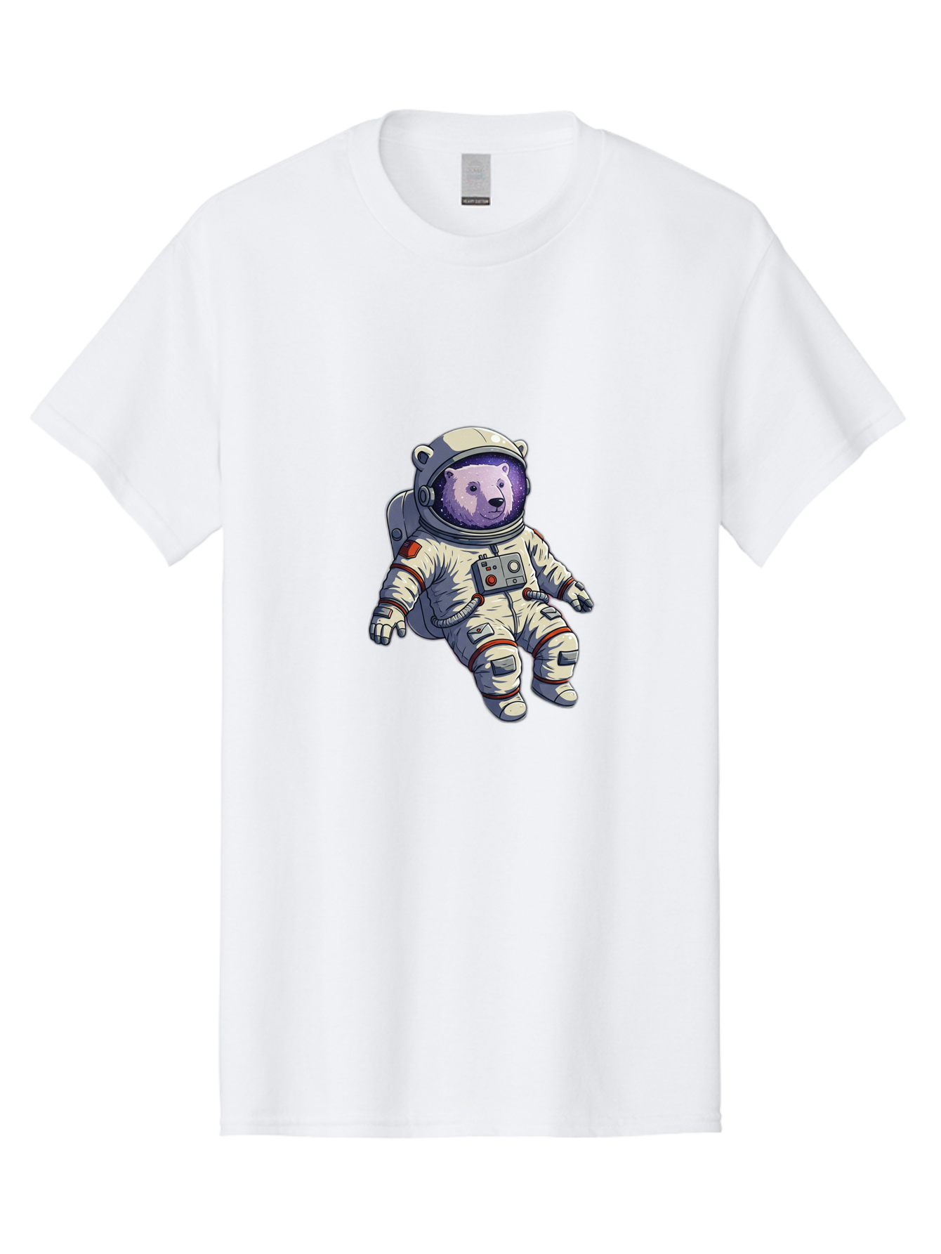 Polar-Bear-Astronaut-1 Men'S Graphic Tee, 100% Cotton, Comfortable Casual Summer Wear, Machine Washable, Vintage Camera, Old Camera, Antique Camera, Black Camera, Classic Photography, Photography Equipment, Nostalgic Device, Film Camera, Baf382