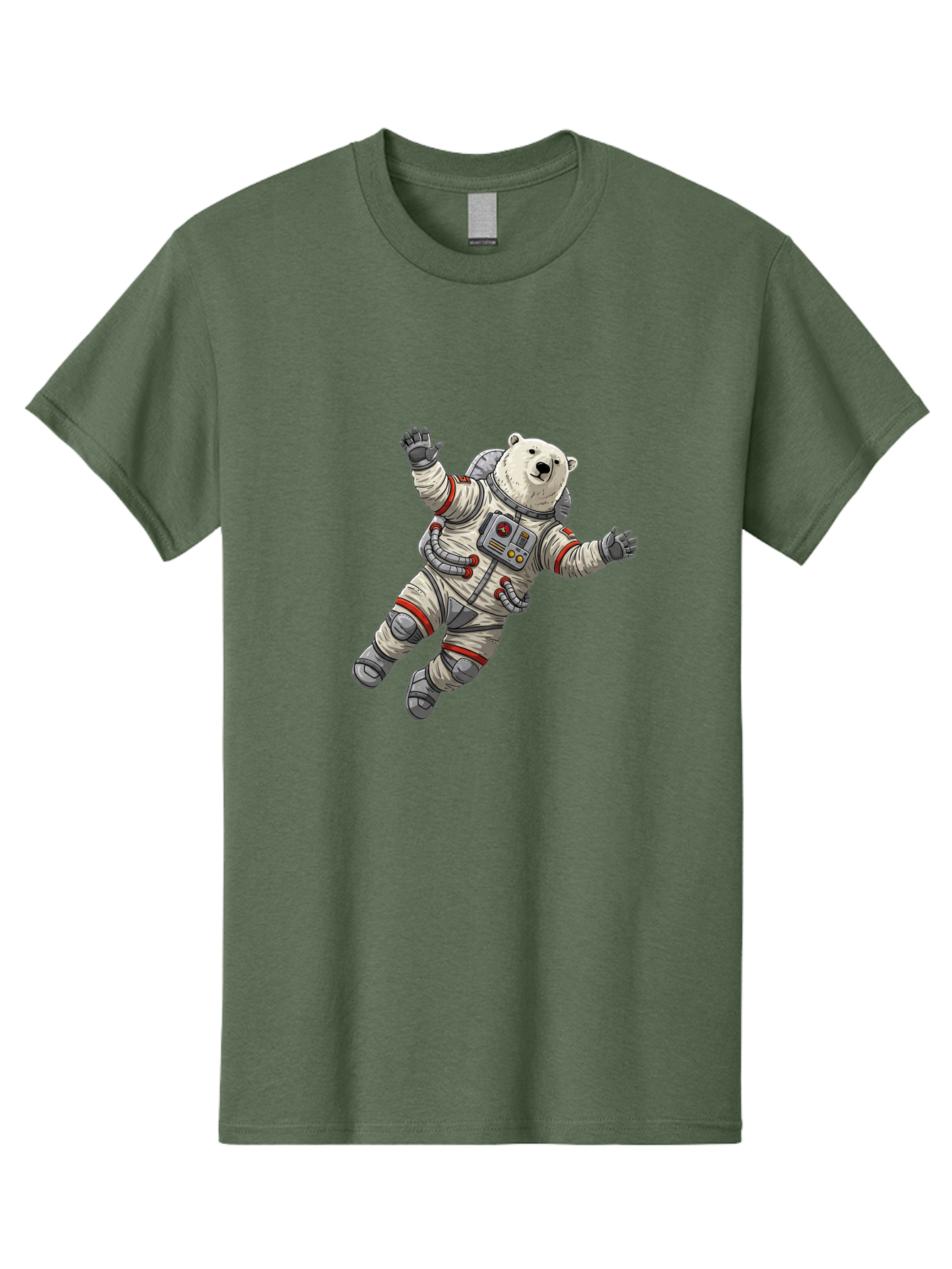 Polar-Bear-Astronaut-3 Men'S Graphic Tee, 100% Cotton, Comfortable Casual Summer Wear, Machine Washable, Vintage Camera, Old Camera, Antique Camera, Black Camera, Classic Photography, Photography Equipment, Nostalgic Device, Film Camera, Baf384