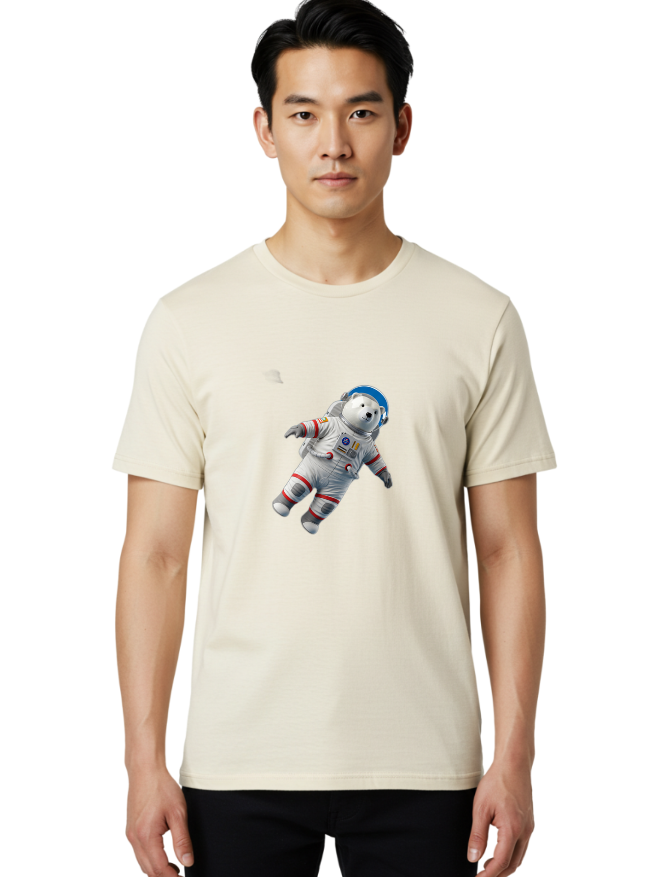 Polar-Bear-Astronaut-5 Men'S Graphic Tee, 100% Cotton, Comfortable Casual Summer Wear, Machine Washable, Vintage Camera, Old Camera, Antique Camera, Black Camera, Classic Photography, Photography Equipment, Nostalgic Device, Film Camera, Baf386
