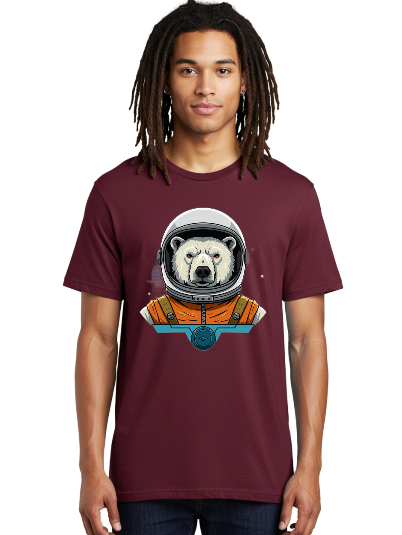 Polar-Bear-Astronaut-6 Men'S Graphic Tee, 100% Cotton, Comfortable Casual Summer Wear, Machine Washable, Vintage Camera, Old Camera, Antique Camera, Black Camera, Classic Photography, Photography Equipment, Nostalgic Device, Film Camera, Baf387
