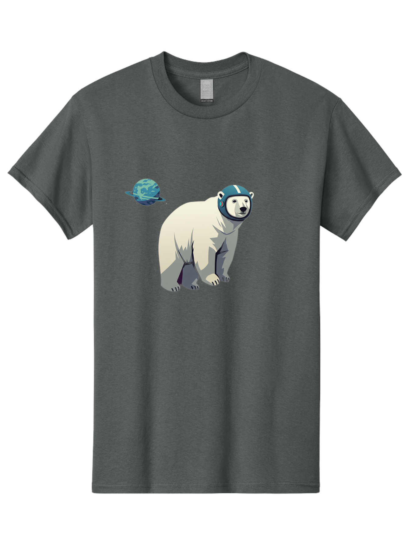 Polar-Bear-Astronaut-7 Men'S Graphic Tee, 100% Cotton, Comfortable Casual Summer Wear, Machine Washable, Vintage Camera, Old Camera, Antique Camera, Black Camera, Classic Photography, Photography Equipment, Nostalgic Device, Film Camera, Baf388