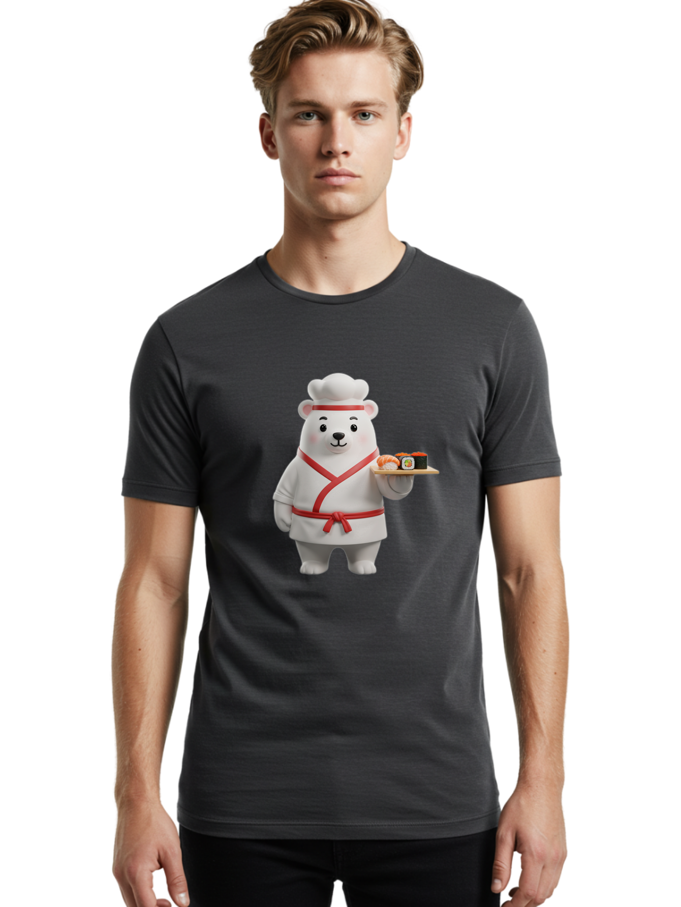 Polar-Bear-Chef Men'S Graphic Tee, 100% Cotton, Comfortable Casual Summer Wear, Machine Washable, Vintage Camera, Old Camera, Antique Camera, Black Camera, Classic Photography, Photography Equipment, Nostalgic Device, Film Camera, Camera Art Baf395