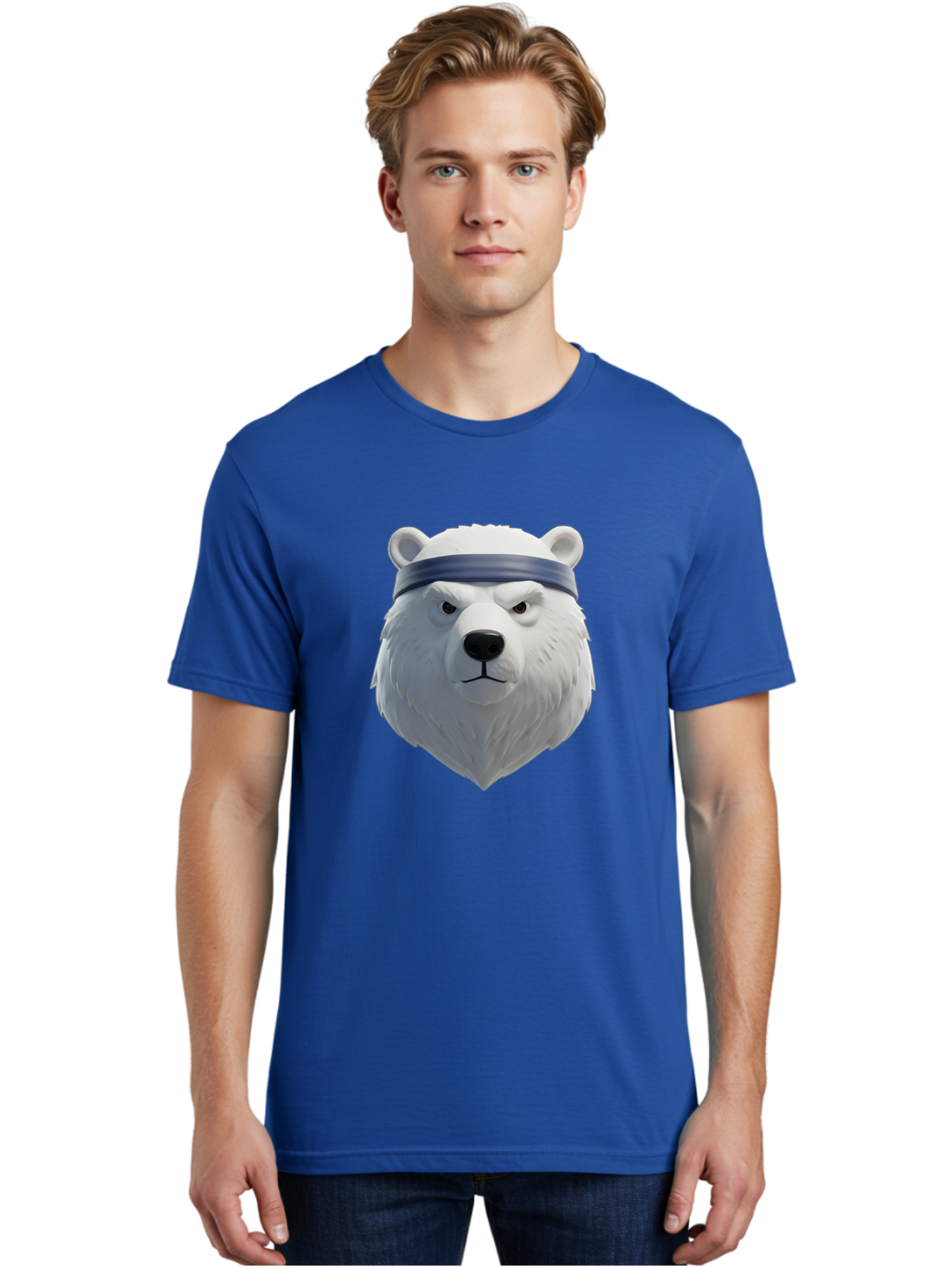 Polar-Bear-Head Men'S Graphic Tee, 100% Cotton, Comfortable Casual Summer Wear, Machine Washable, Vintage Camera, Old Camera, Antique Camera, Black Camera, Classic Photography, Photography Equipment, Nostalgic Device, Film Camera, Camera Art Baf399