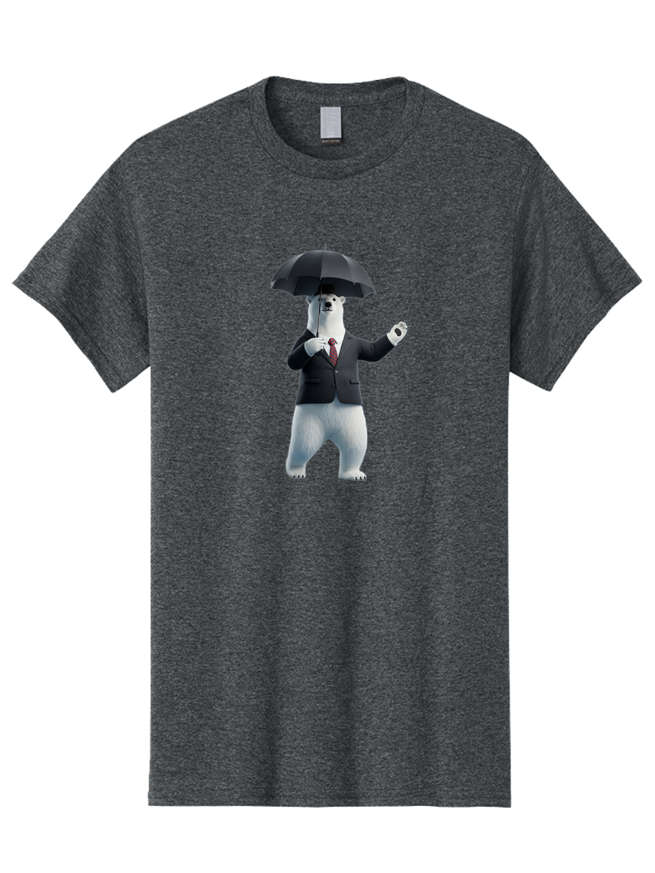 Polar-Bear-In-Suit Men'S Graphic Tee, 100% Cotton, Comfortable Casual Summer Wear, Machine Washable, Vintage Camera, Old Camera, Antique Camera, Black Camera, Classic Photography, Photography Equipment, Nostalgic Device, Film Camera, Baf402
