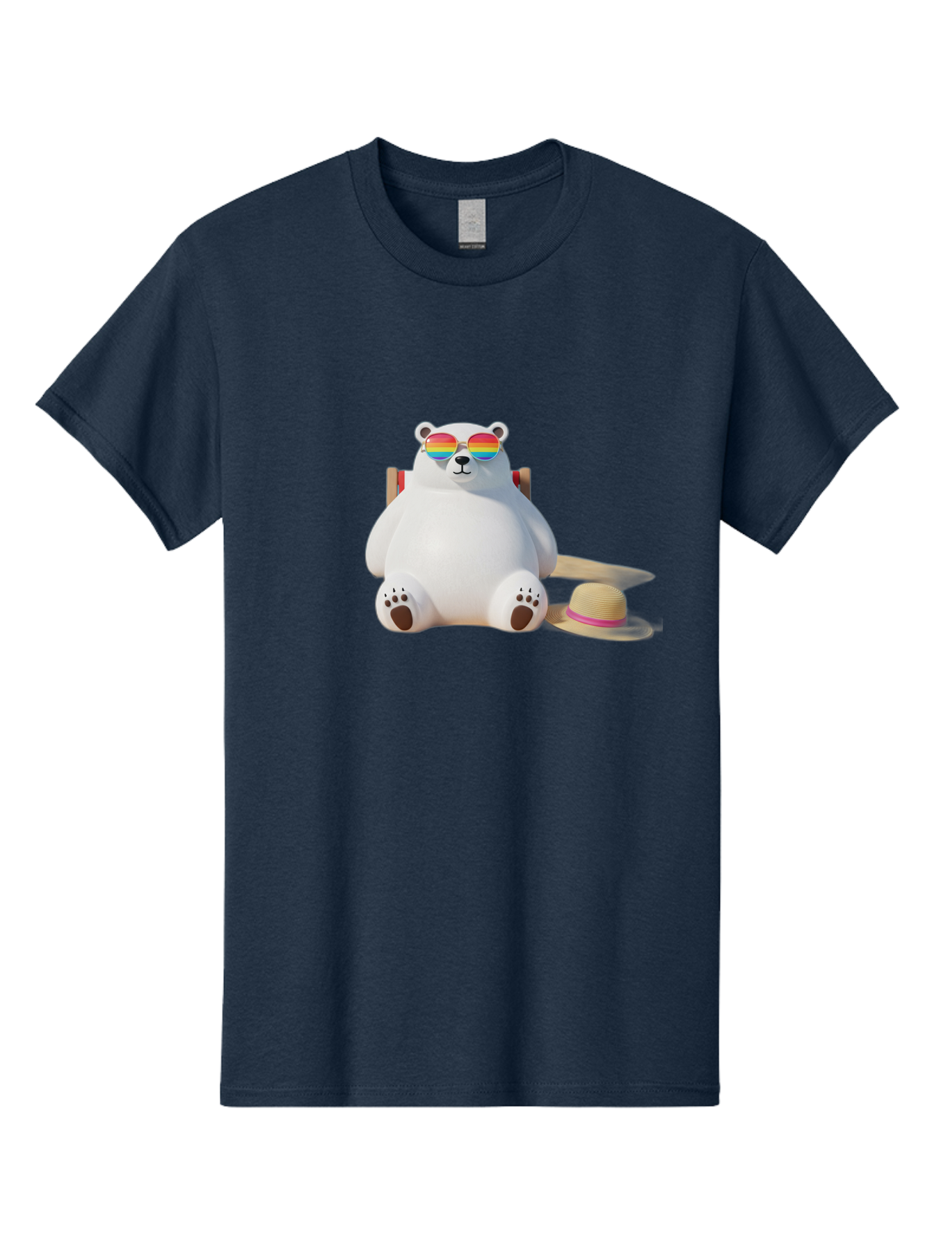 Polar-Bear-In-Sunglasses Men'S Graphic Tee, 100% Cotton, Comfortable Casual Summer Wear, Machine Washable, Vintage Camera, Old Camera, Antique Camera, Black Camera, Classic Photography, Photography Equipment, Nostalgic Device, Film Camera, Baf403