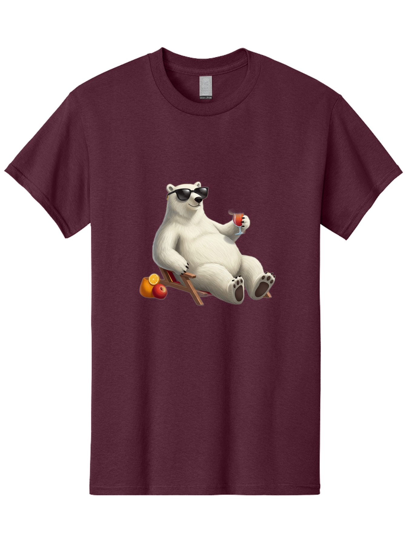 Polar-Bear-Relaxing Men'S Graphic Tee, 100% Cotton, Comfortable Casual Summer Wear, Machine Washable, Vintage Camera, Old Camera, Antique Camera, Black Camera, Classic Photography, Photography Equipment, Nostalgic Device, Film Camera, Baf409