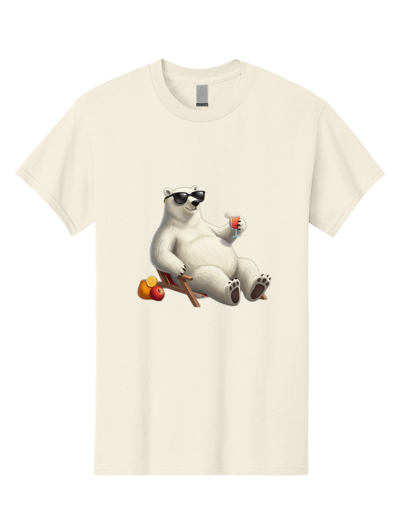 Polar-Bear-Relaxing Men'S Graphic Tee, 100% Cotton, Comfortable Casual Summer Wear, Machine Washable, Vintage Camera, Old Camera, Antique Camera, Black Camera, Classic Photography, Photography Equipment, Nostalgic Device, Film Camera, Baf409