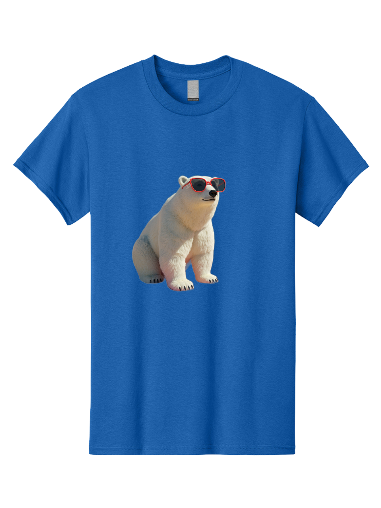 Polar-Bear-Sunglasses-3 Men'S Graphic Tee, 100% Cotton, Comfortable Casual Summer Wear, Machine Washable, Vintage Camera, Old Camera, Antique Camera, Black Camera, Classic Photography, Photography Equipment, Nostalgic Device, Film Camera, Baf415