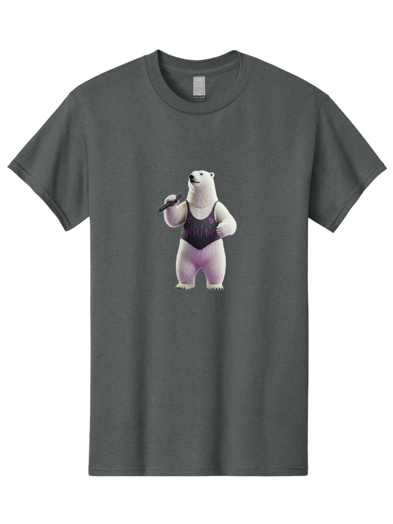 Polar-Bear-Swimsuit Men'S Graphic Tee, 100% Cotton, Comfortable Casual Summer Wear, Machine Washable, Vintage Camera, Old Camera, Antique Camera, Black Camera, Classic Photography, Photography Equipment, Nostalgic Device, Film Camera, Baf422