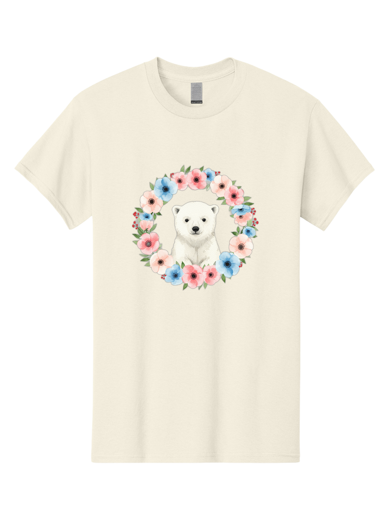 Polar-Bear-With-Flowers Men'S Graphic Tee, 100% Cotton, Comfortable Casual Summer Wear, Machine Washable, Vintage Camera, Old Camera, Antique Camera, Black Camera, Classic Photography, Photography Equipment, Nostalgic Device, Film Camera, Baf428