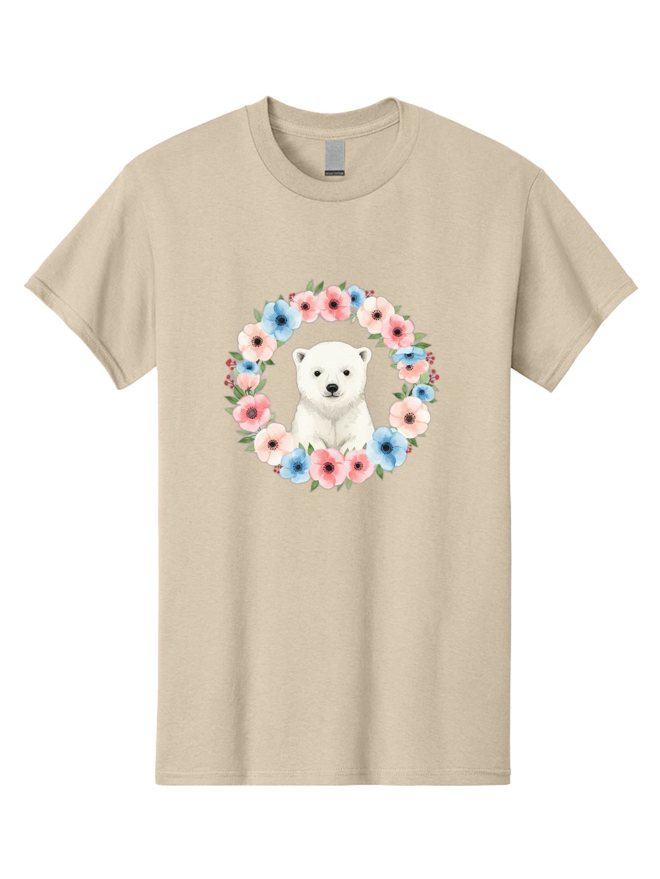 Polar-Bear-With-Flowers Men'S Graphic Tee, 100% Cotton, Comfortable Casual Summer Wear, Machine Washable, Vintage Camera, Old Camera, Antique Camera, Black Camera, Classic Photography, Photography Equipment, Nostalgic Device, Film Camera, Baf428